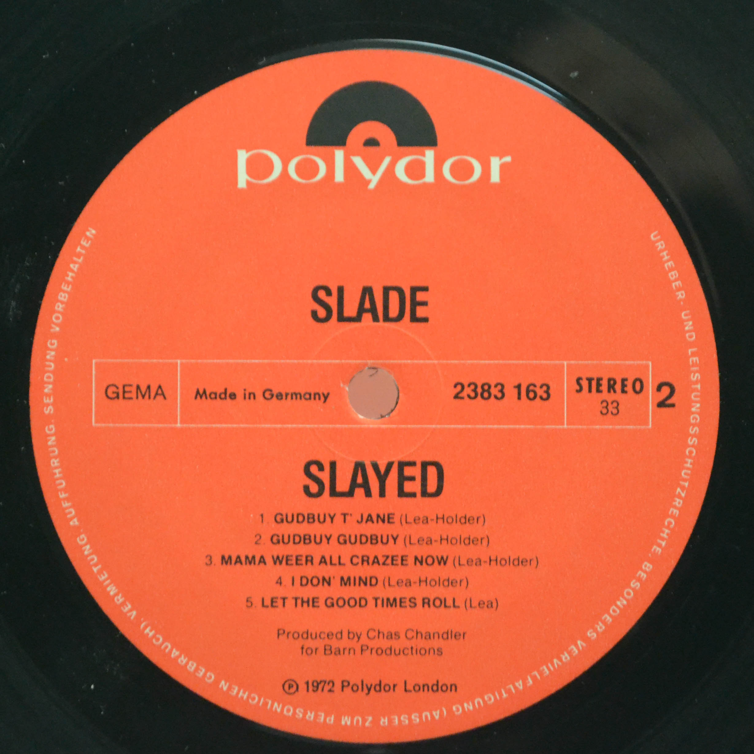 Виниловая пластинка Slade — Slayed?, 1972