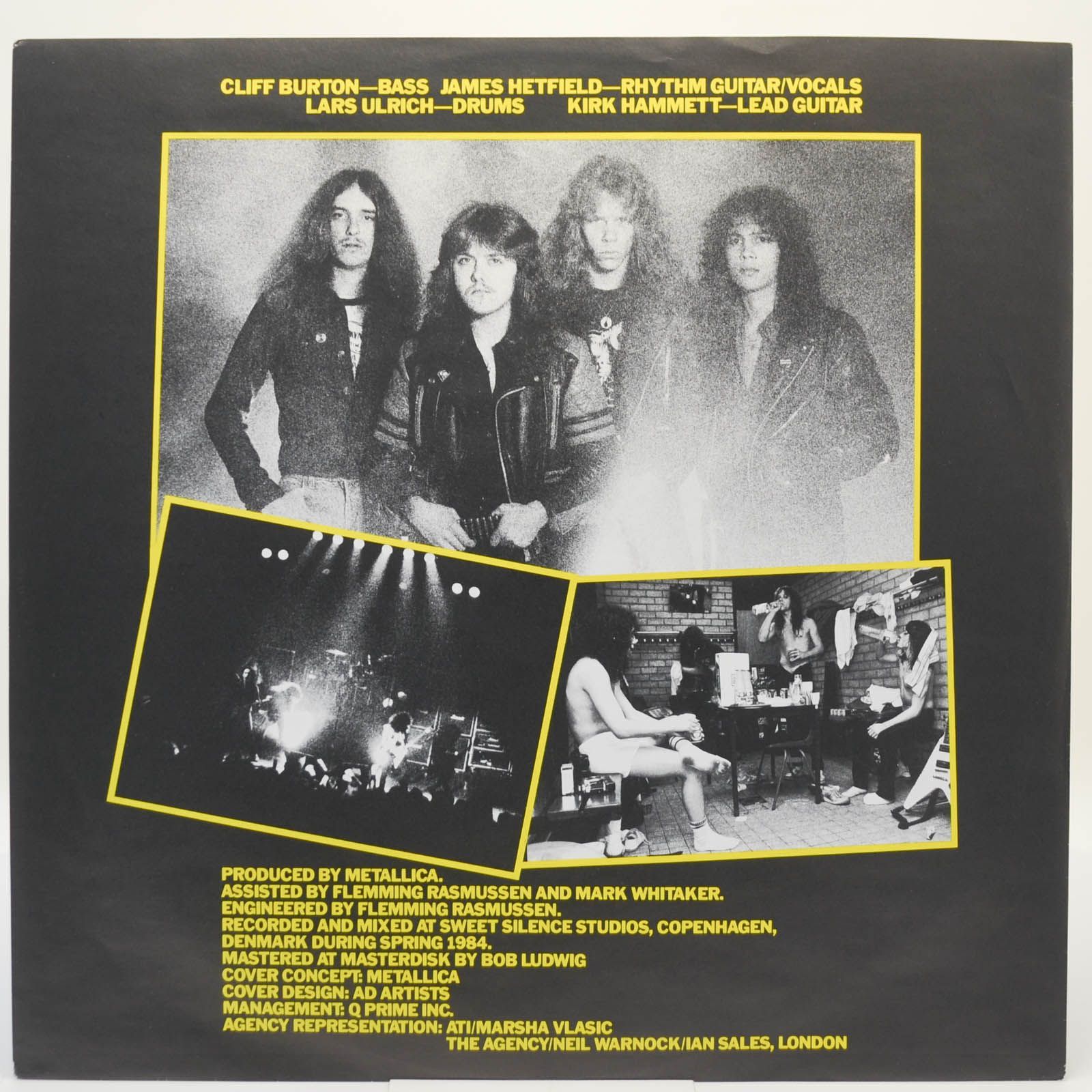 Metallica — Ride The Lightning, 1984