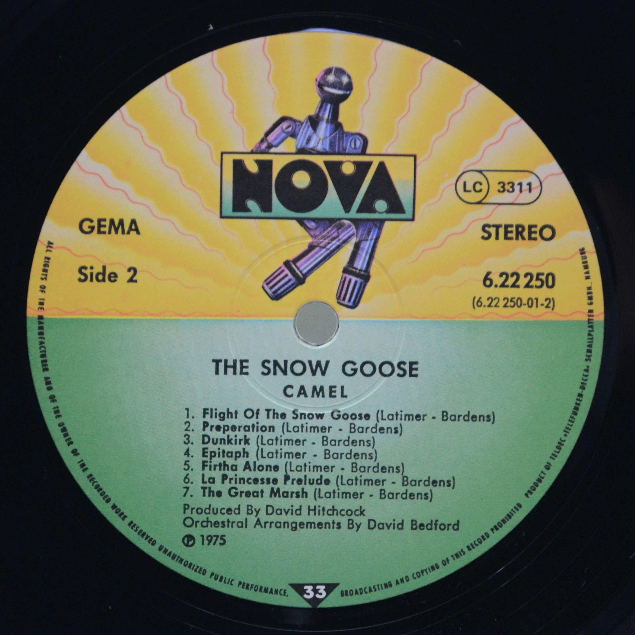 Camel — Music Inspired By The Snow Goose, 1975