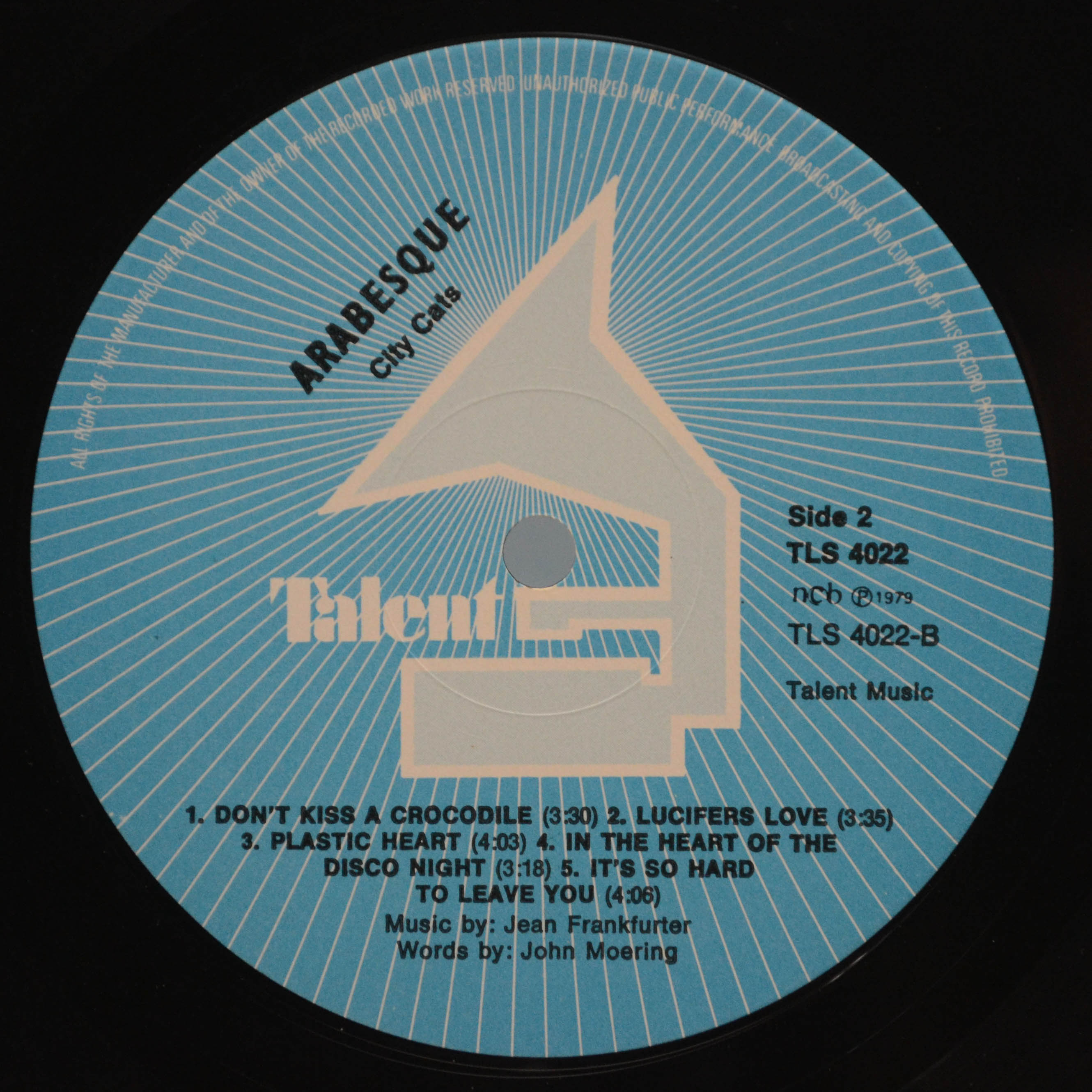 Arabesque — City Cats, 1979