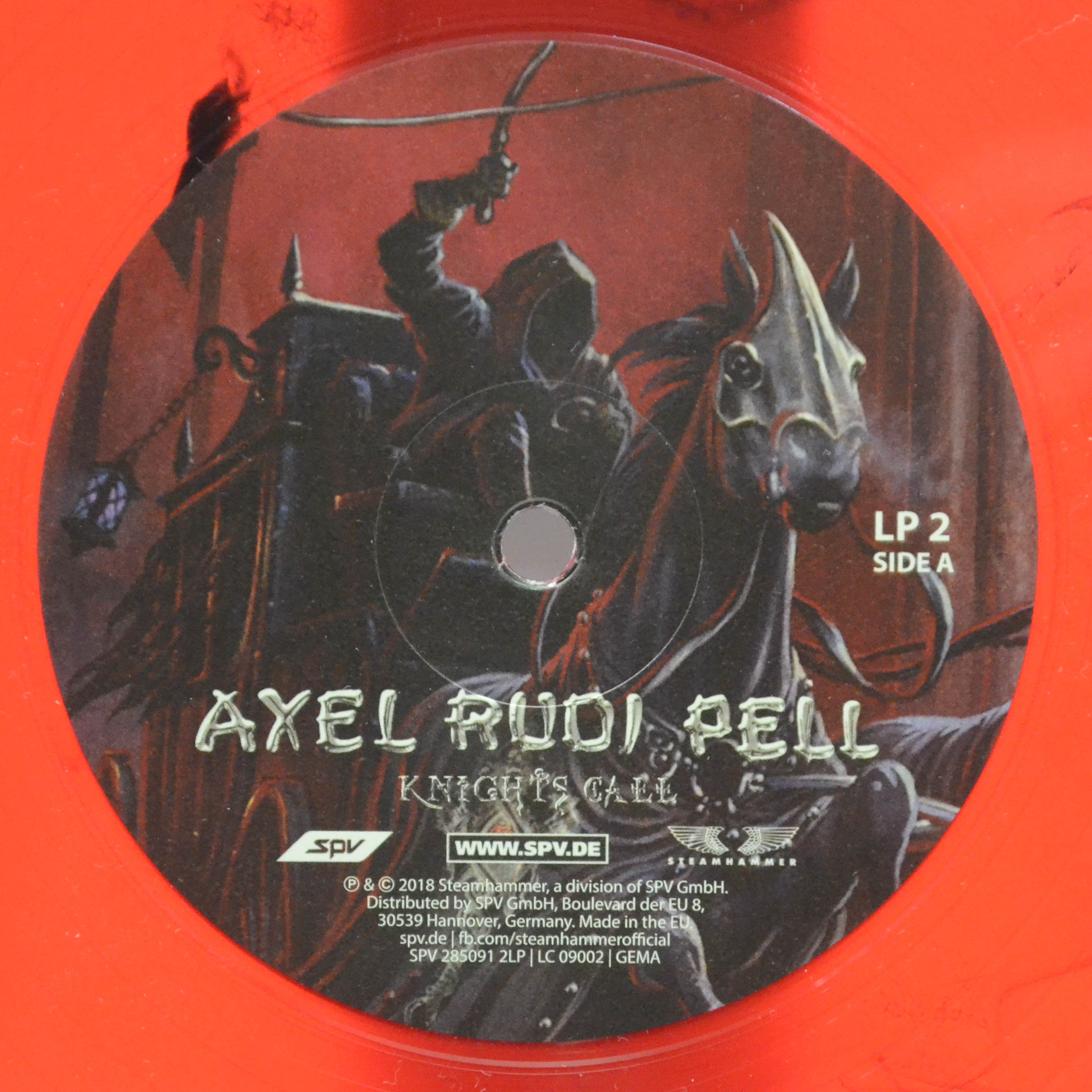 Виниловая пластинка Axel Rudi Pell — Knights Call (2LP), 2018