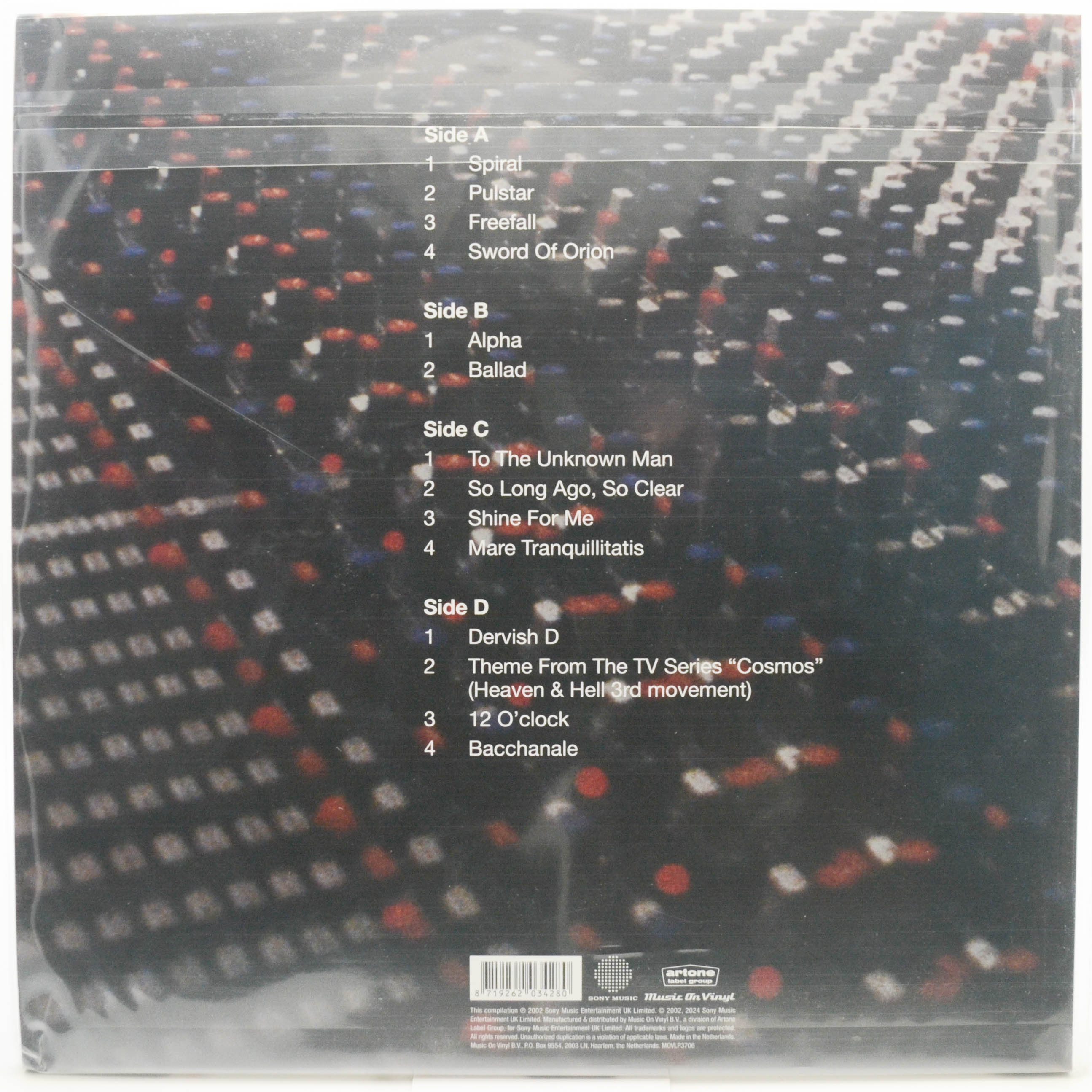 Vangelis — The Best Of Vangelis (2LP), 2002