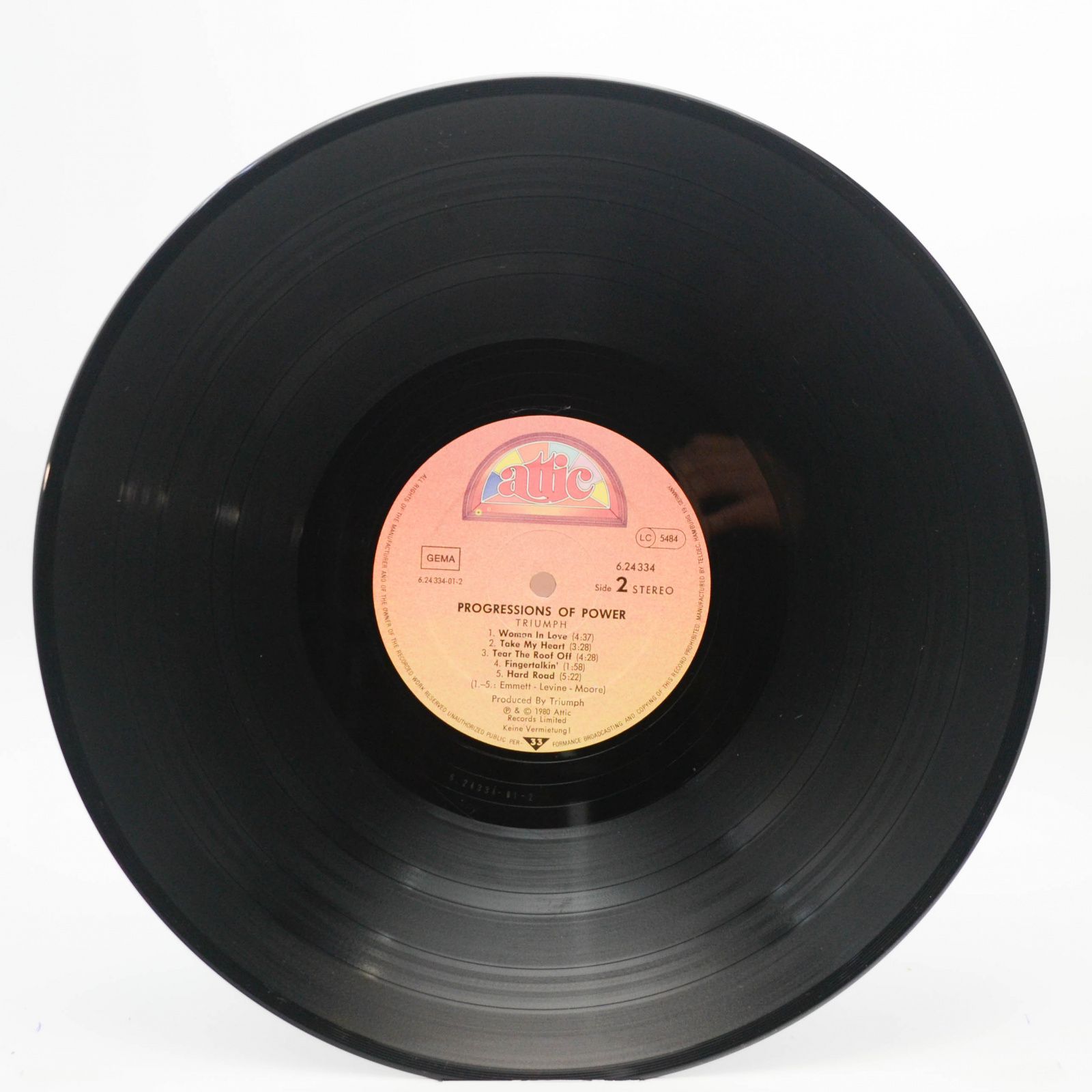 Виниловая пластинка Triumph — Progressions Of Power, 1980