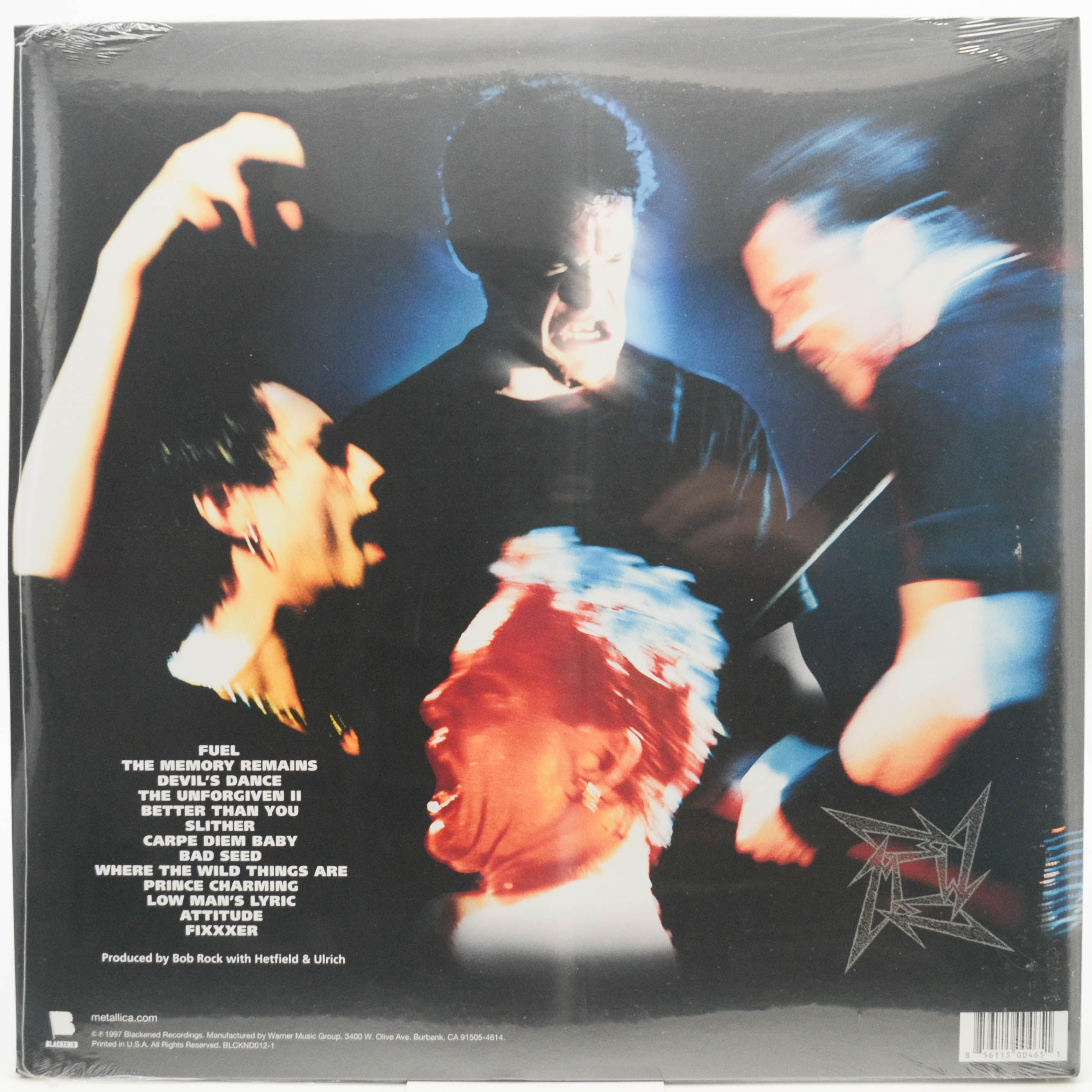 Metallica — Reload (2LP, USA), 1997