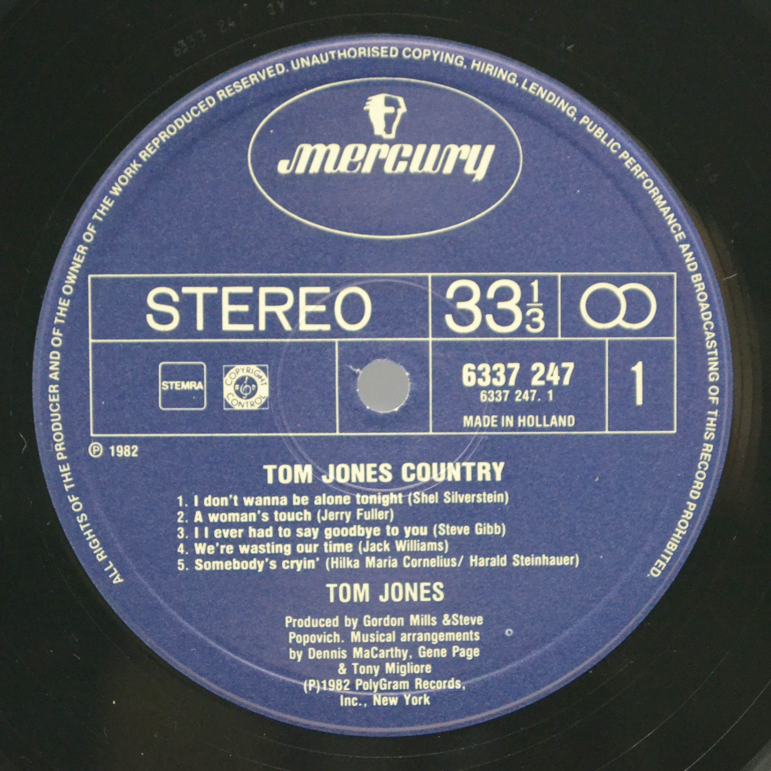 Tom Jones — Country, 1982