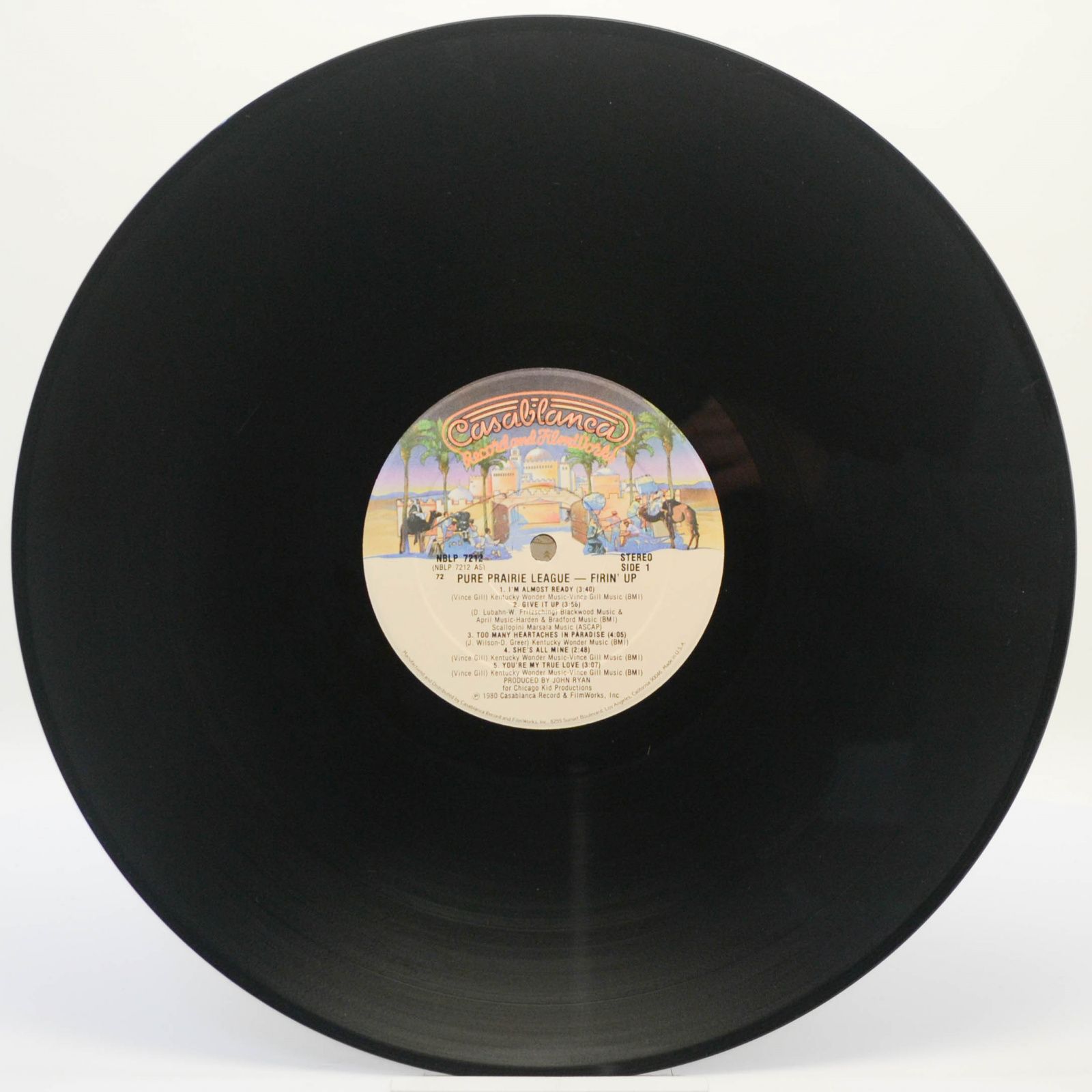 Виниловая пластинка Pure Prairie League — Firin' Up, 1980