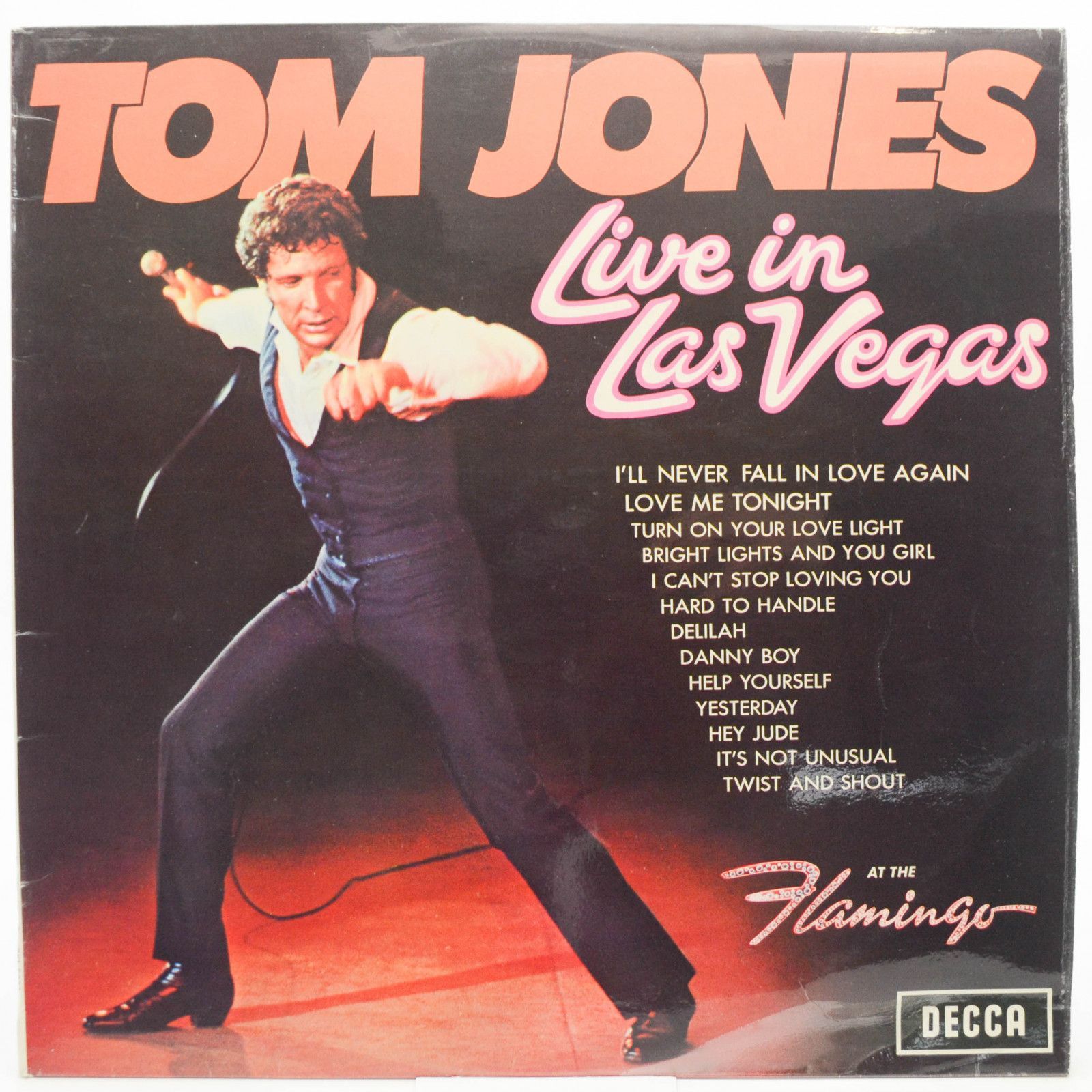 Tom Jones — Live In Las Vegas (UK), 1969