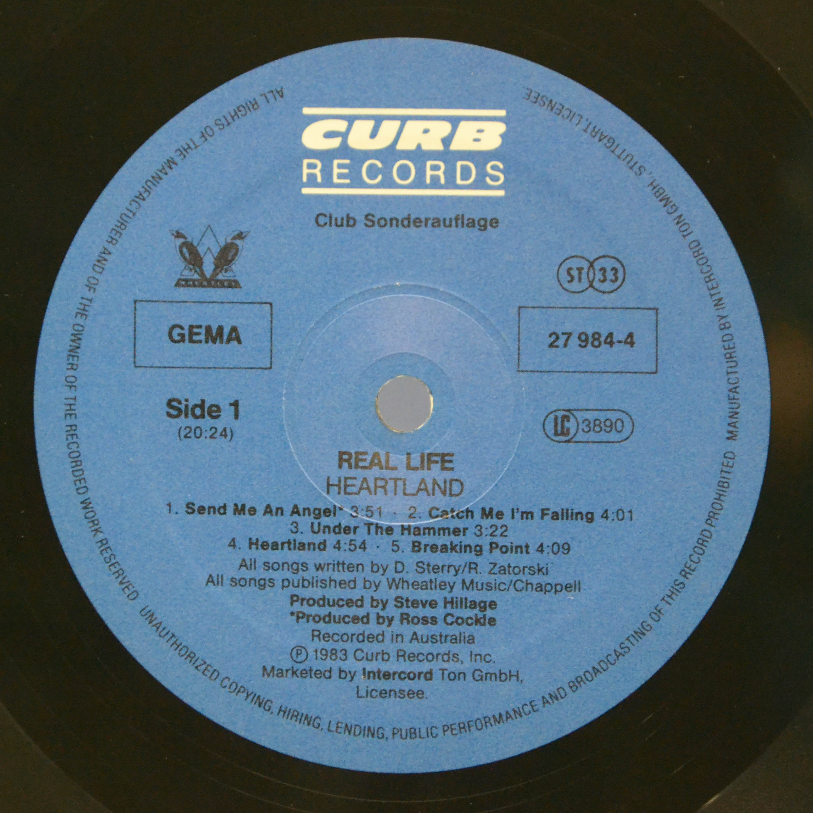 Real Life — Heartland, 1983
