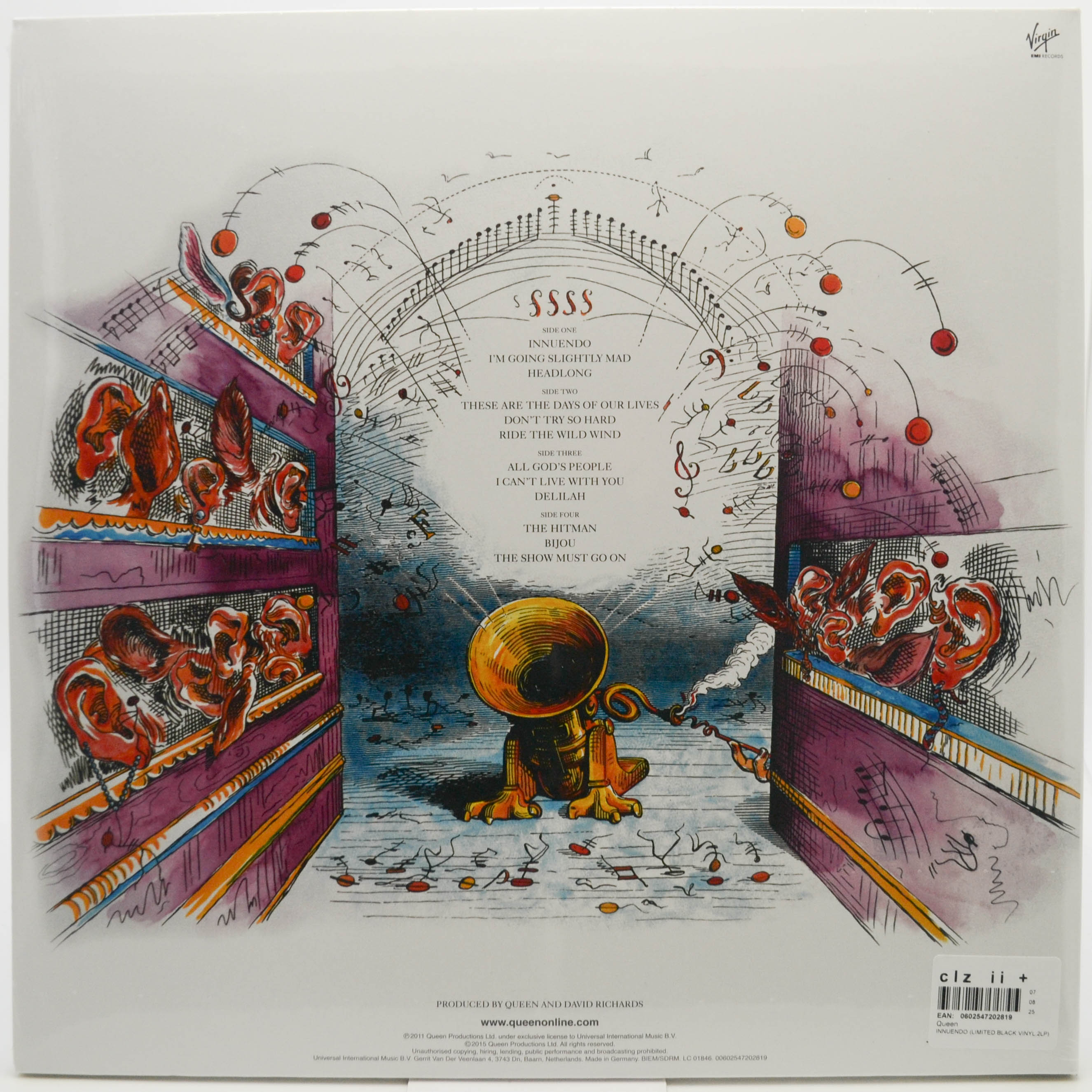 Queen — Innuendo (2LP), 1990