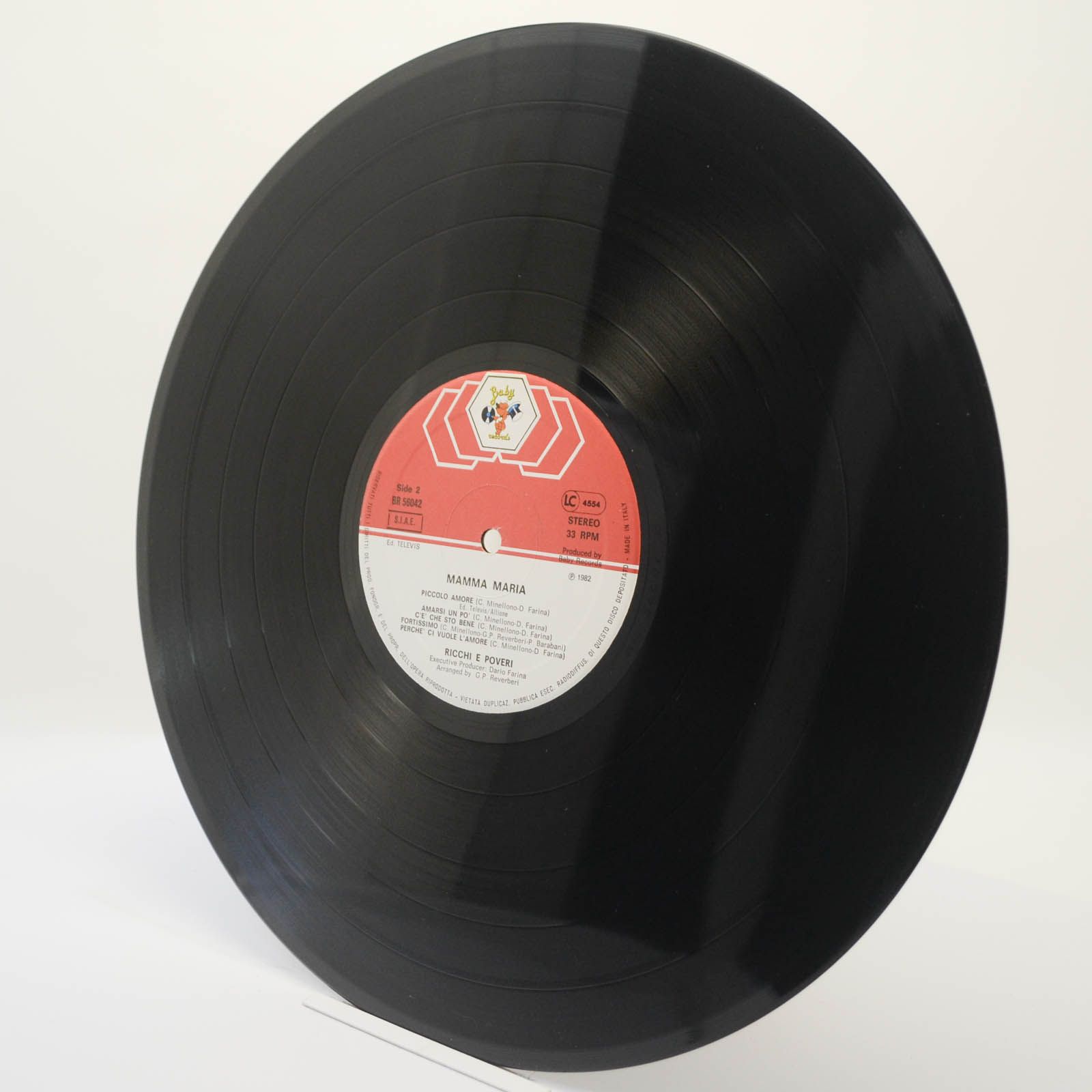 Виниловая пластинка Ricchi & Poveri — Mamma Maria (Italy), 1982