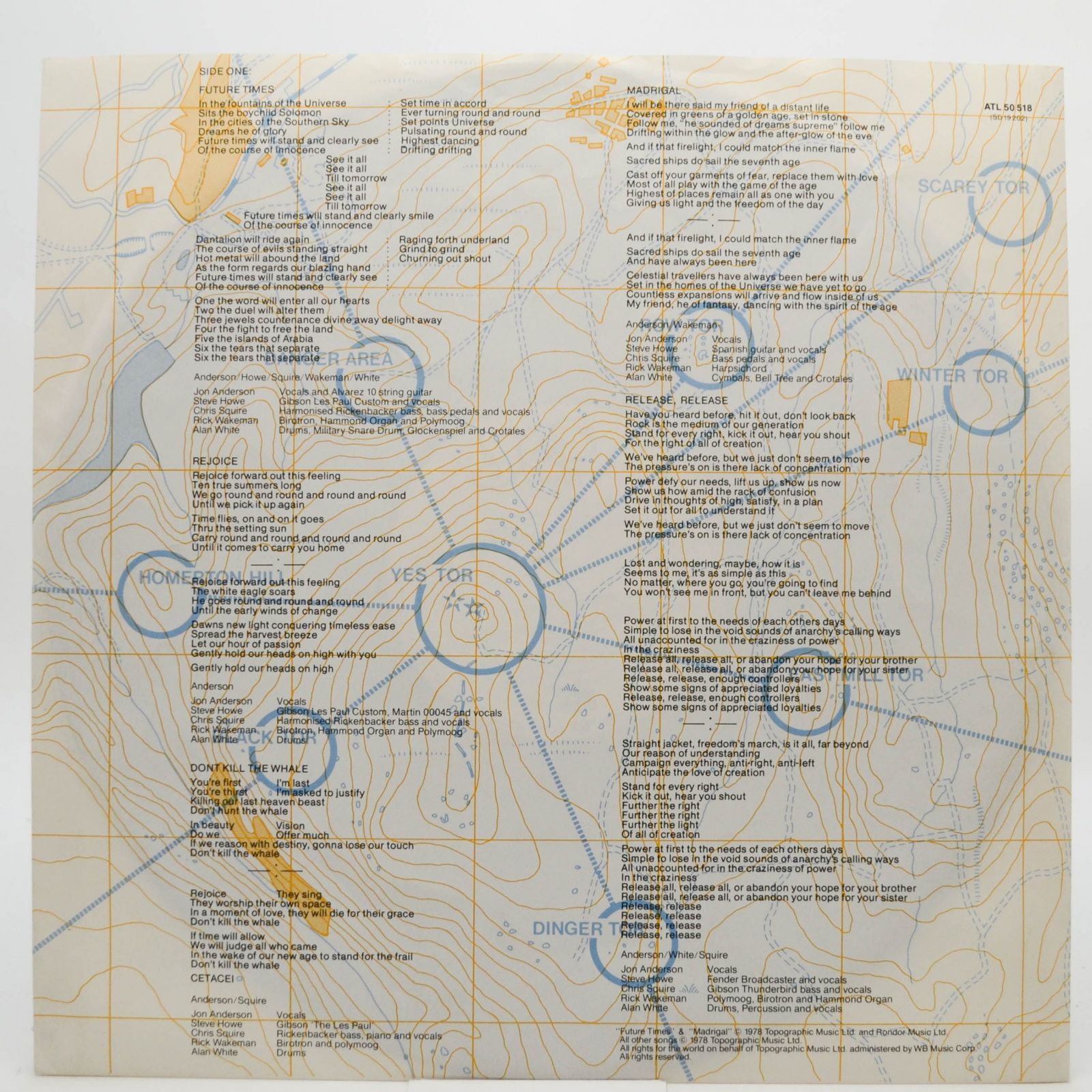 Виниловая пластинка Yes — Tormato, 1978