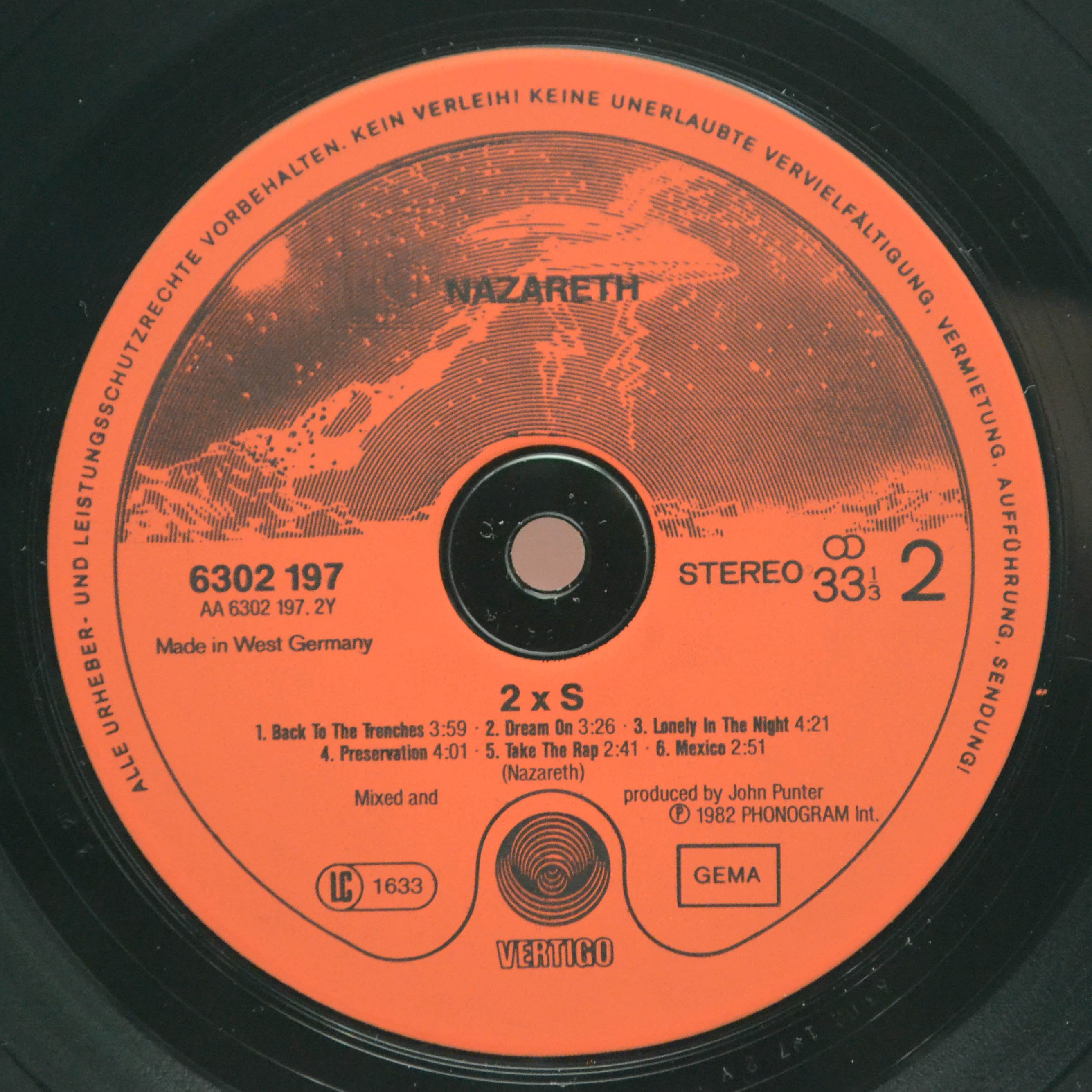 Nazareth — 2XS, 1982