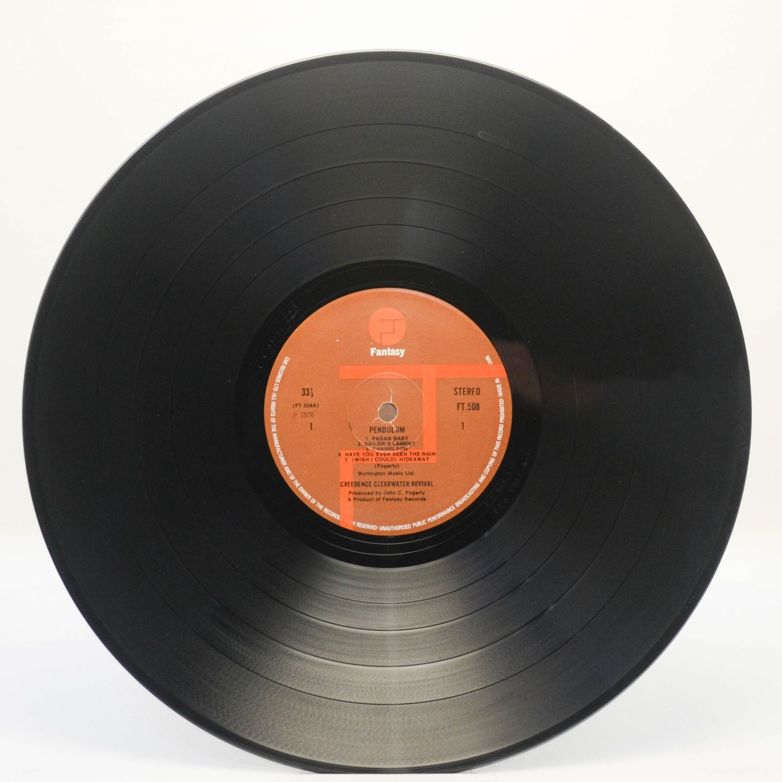 Creedence Clearwater Revival — Pendulum (UK), 1970
