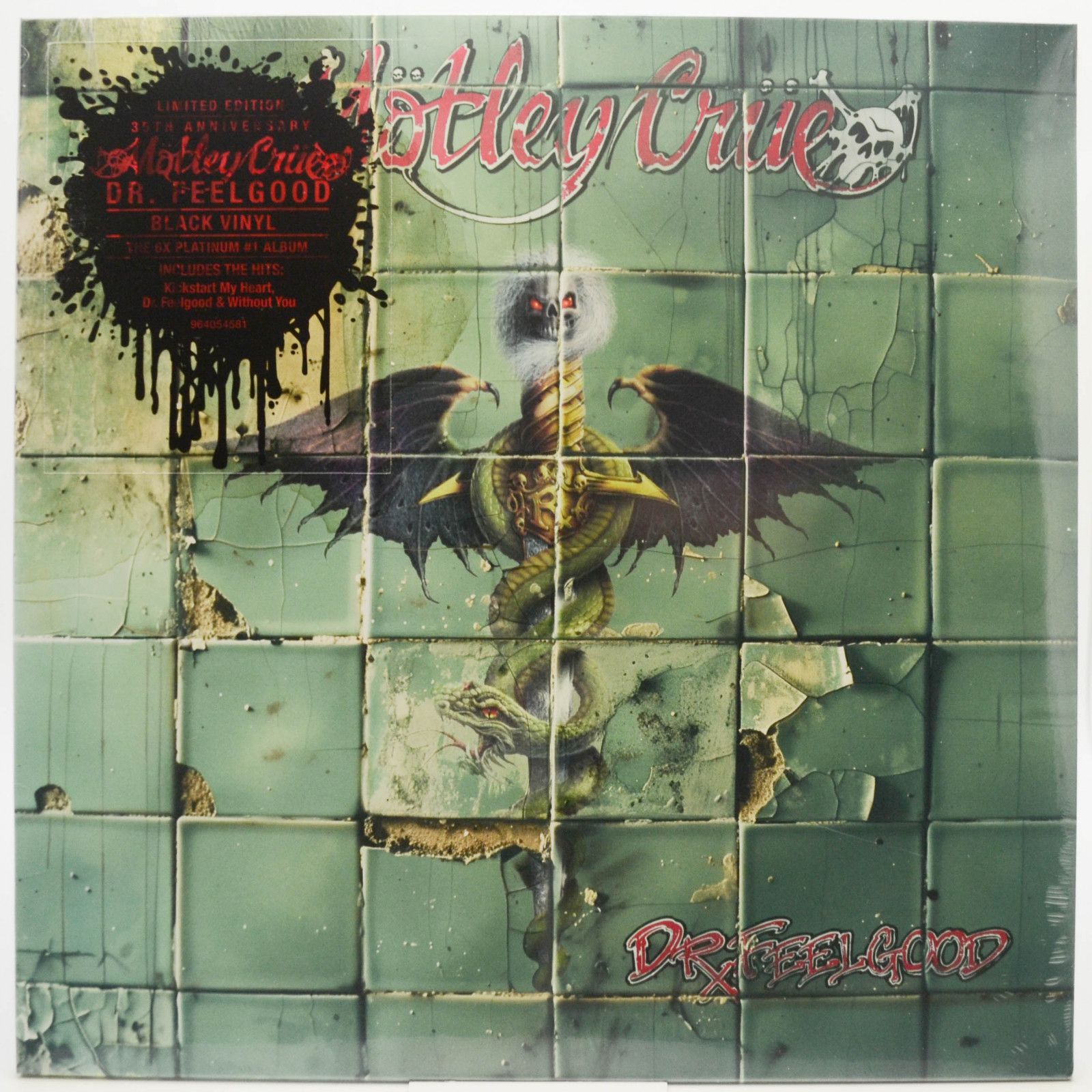 Виниловая пластинка Mötley Crüe — Dr. Feelgood, 1989