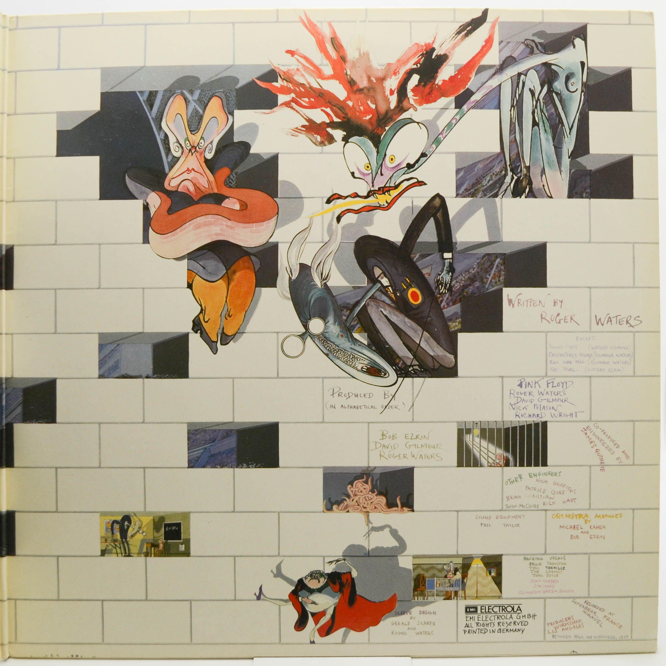 Виниловая пластинка Pink Floyd — The Wall (2LP), 1979