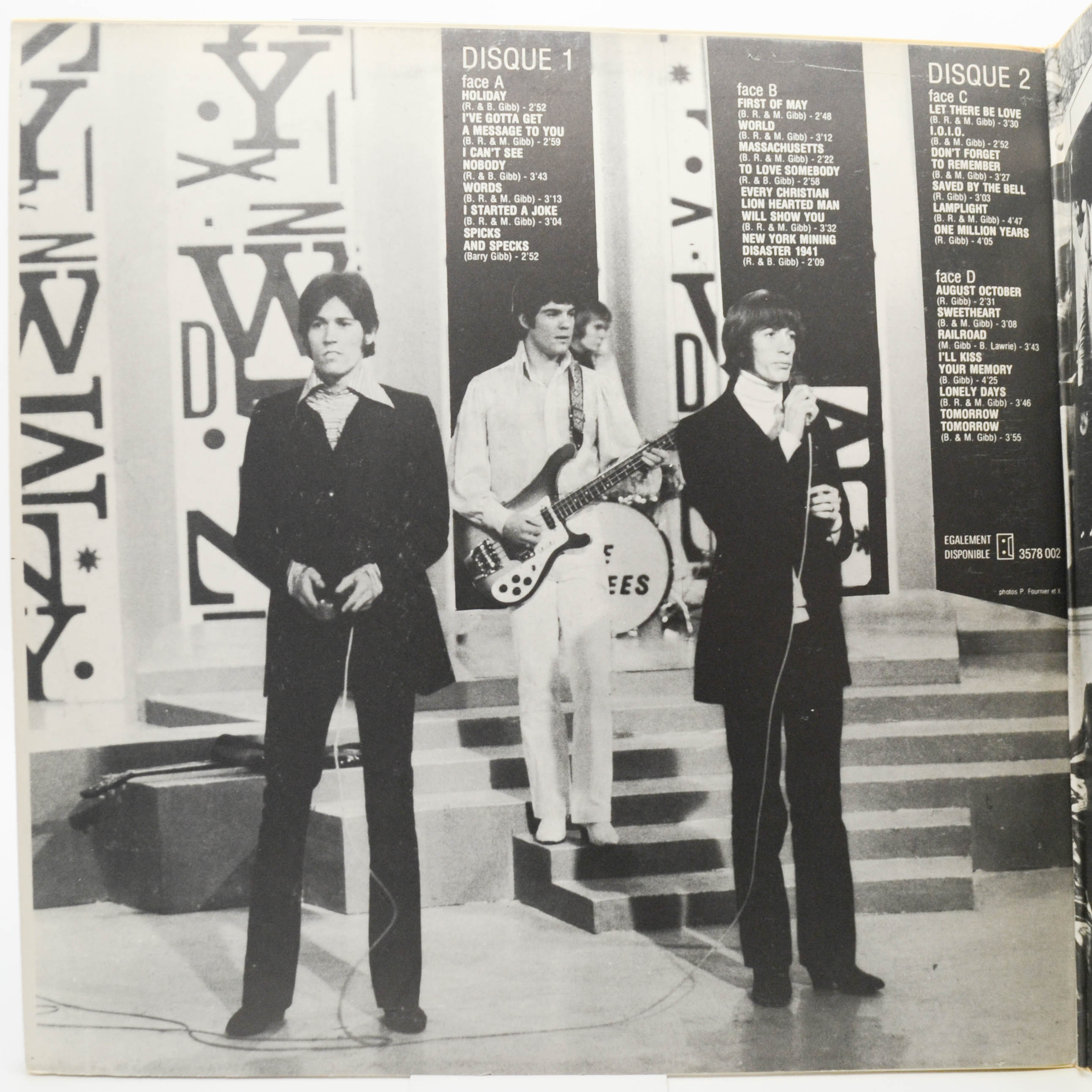 Bee Gees — Best Of Bee Gees (2LP), 1974