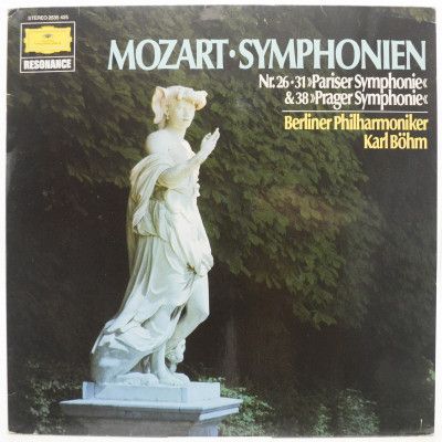 Mozart Symphonien Nr. 26-31 "Pariser Symphonie" & 38 "Prager Symphonie", 1980