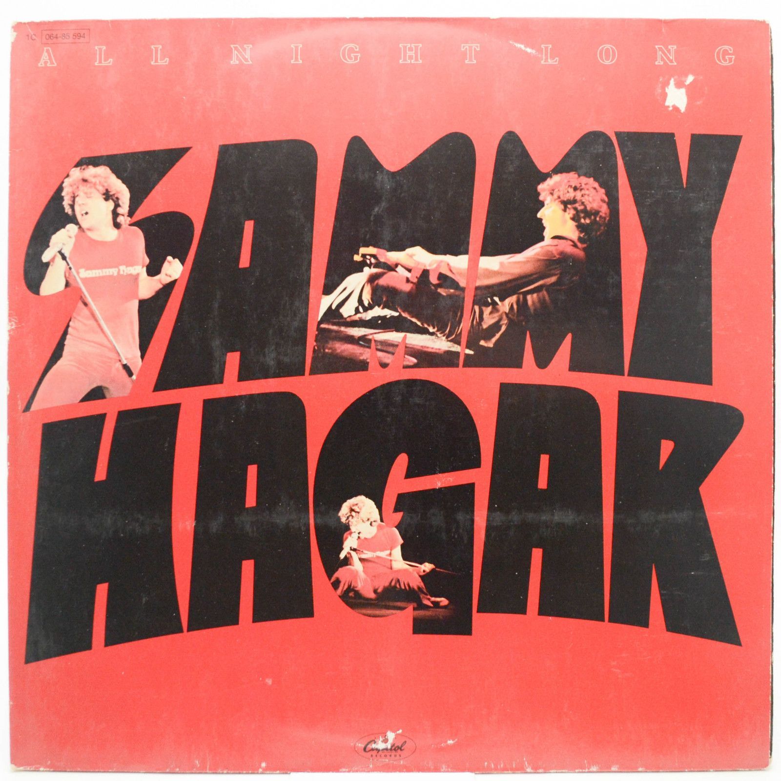 Виниловая пластинка Sammy Hagar — All Night Long, 1978