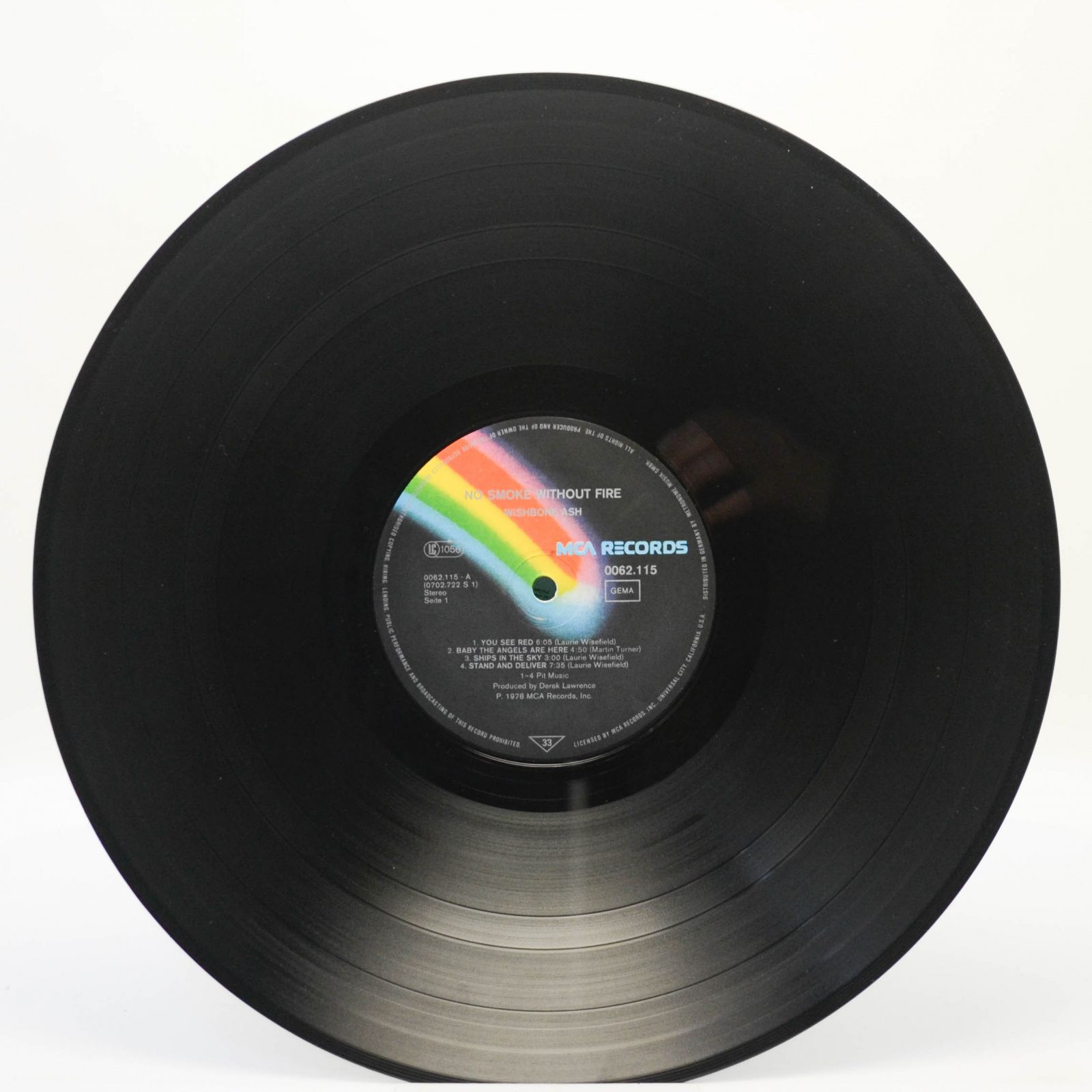 Виниловая пластинка Wishbone Ash — No Smoke Without Fire, 1978
