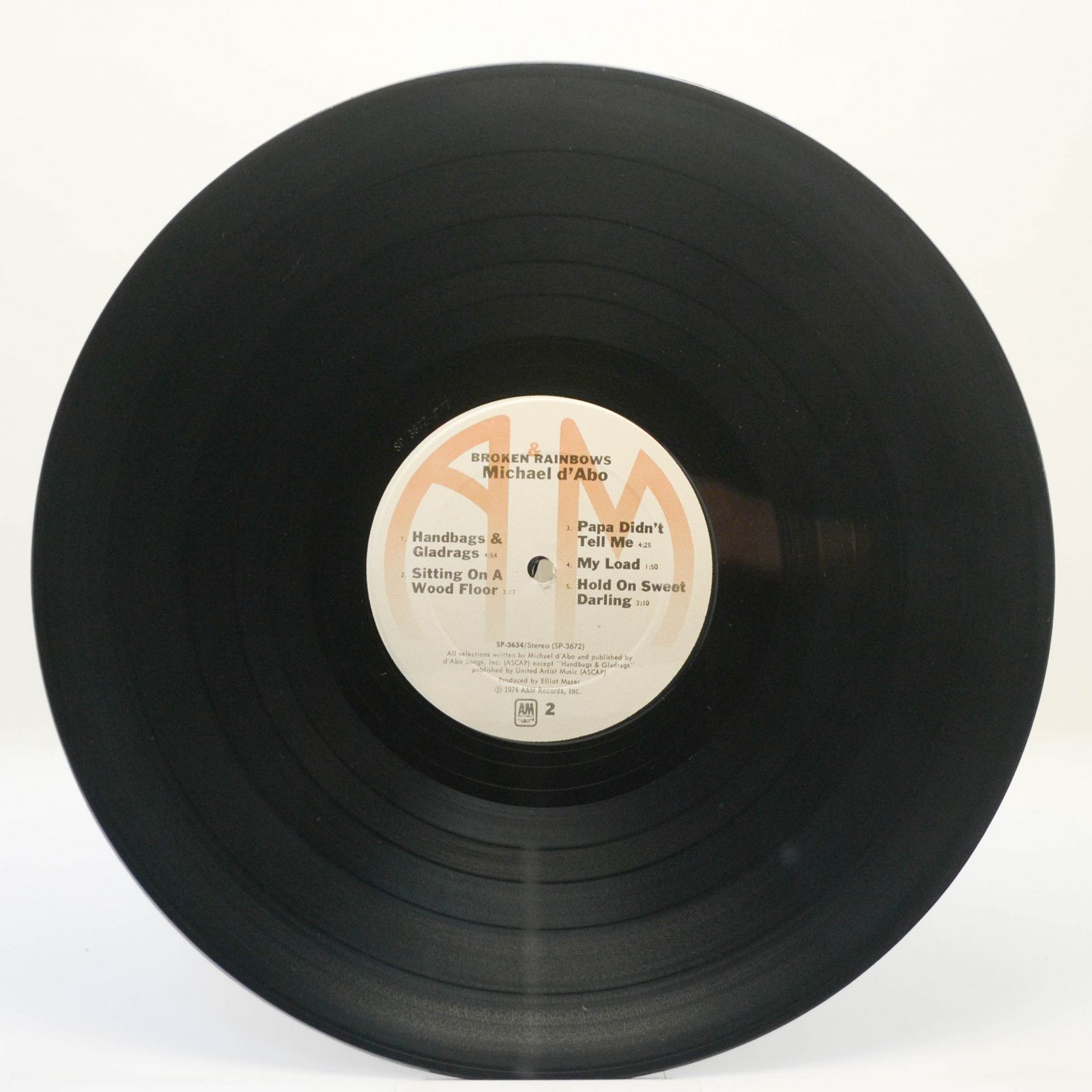 Виниловая пластинка Michael D'Abo — Broken Rainbows, 1974
