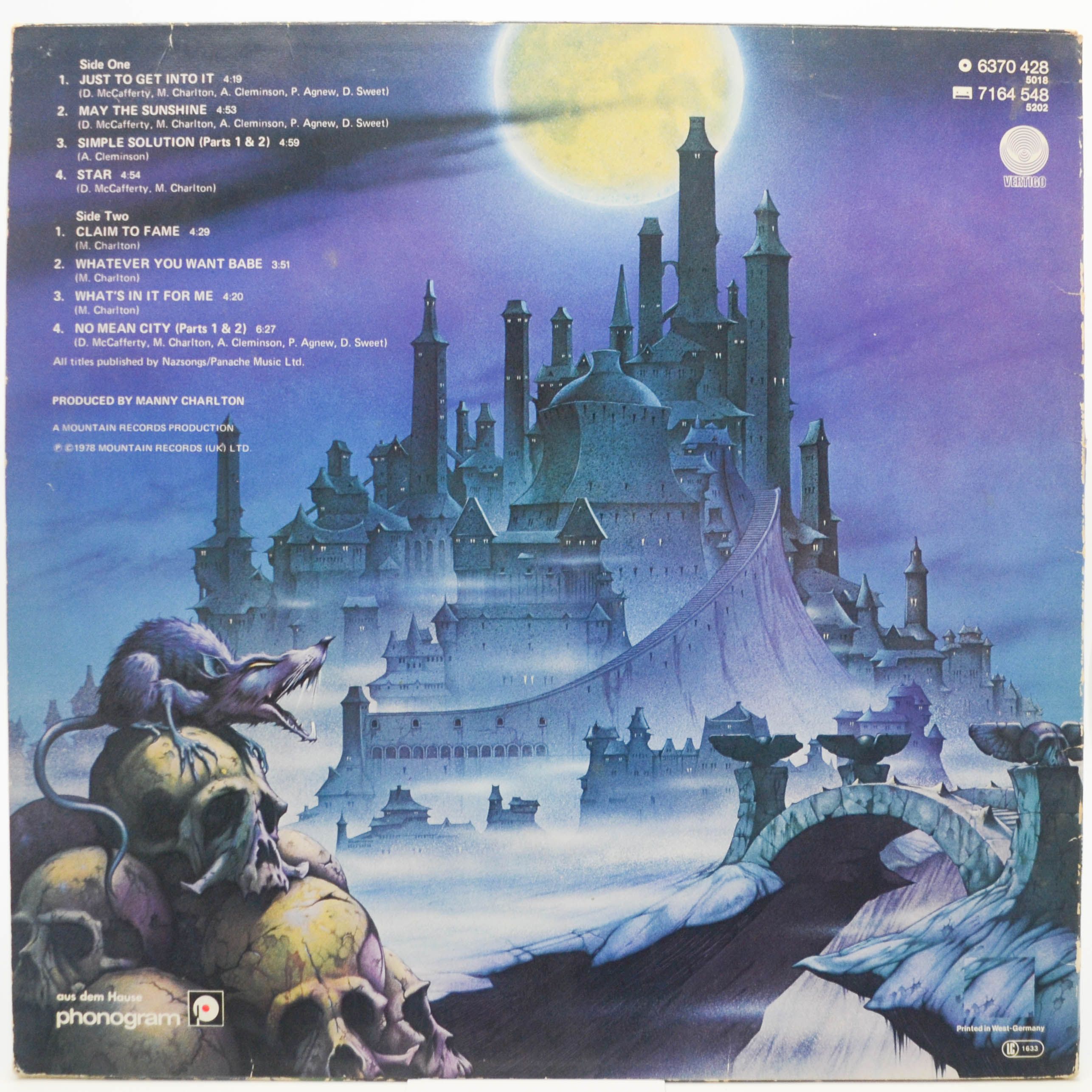 Nazareth — No Mean City, 1979