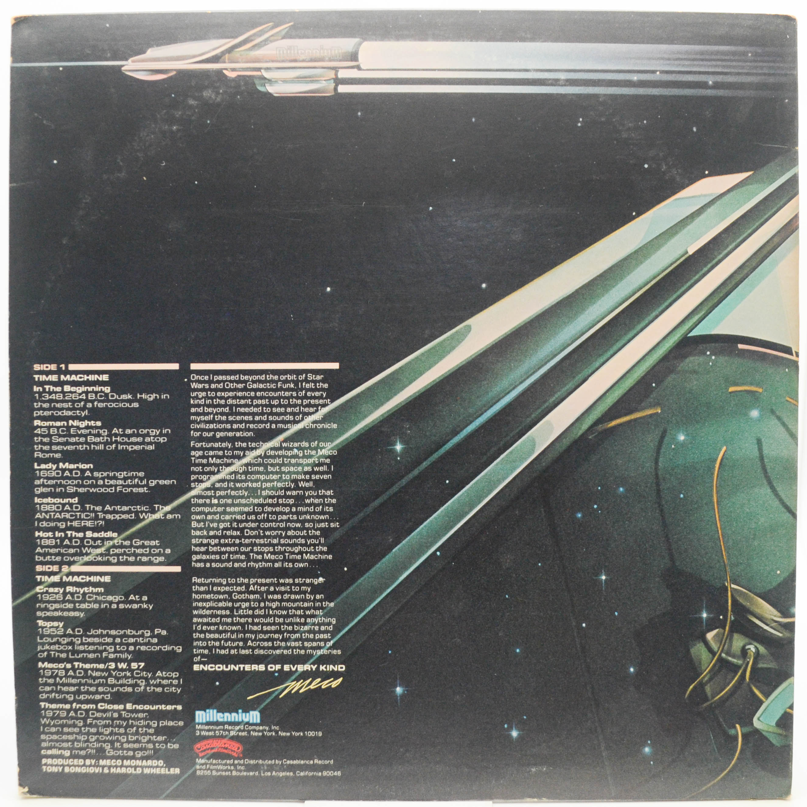 Виниловая пластинка Meco — Encounters Of Every Kind (USA), 1977