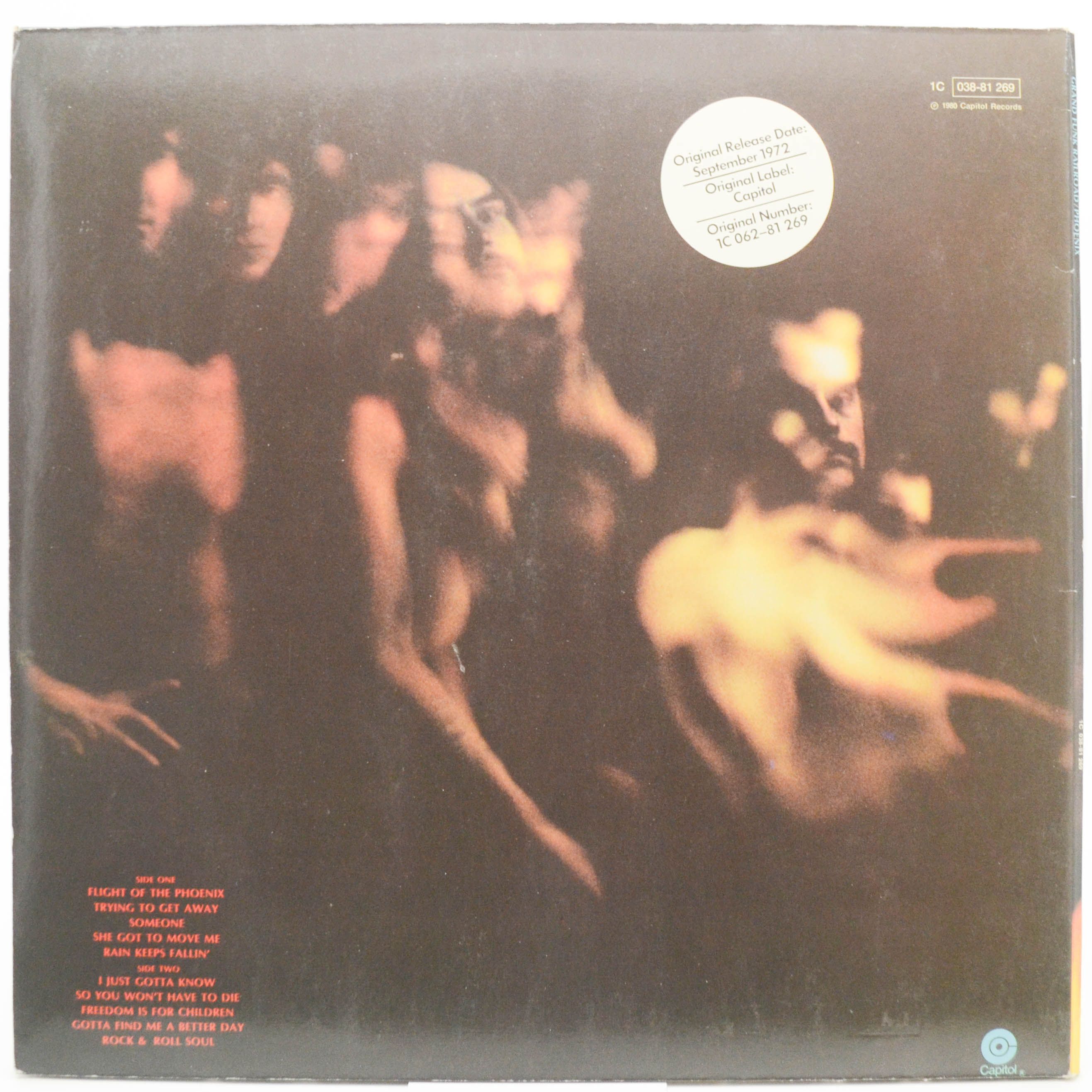 Виниловая пластинка Grand Funk — Phoenix, 1972
