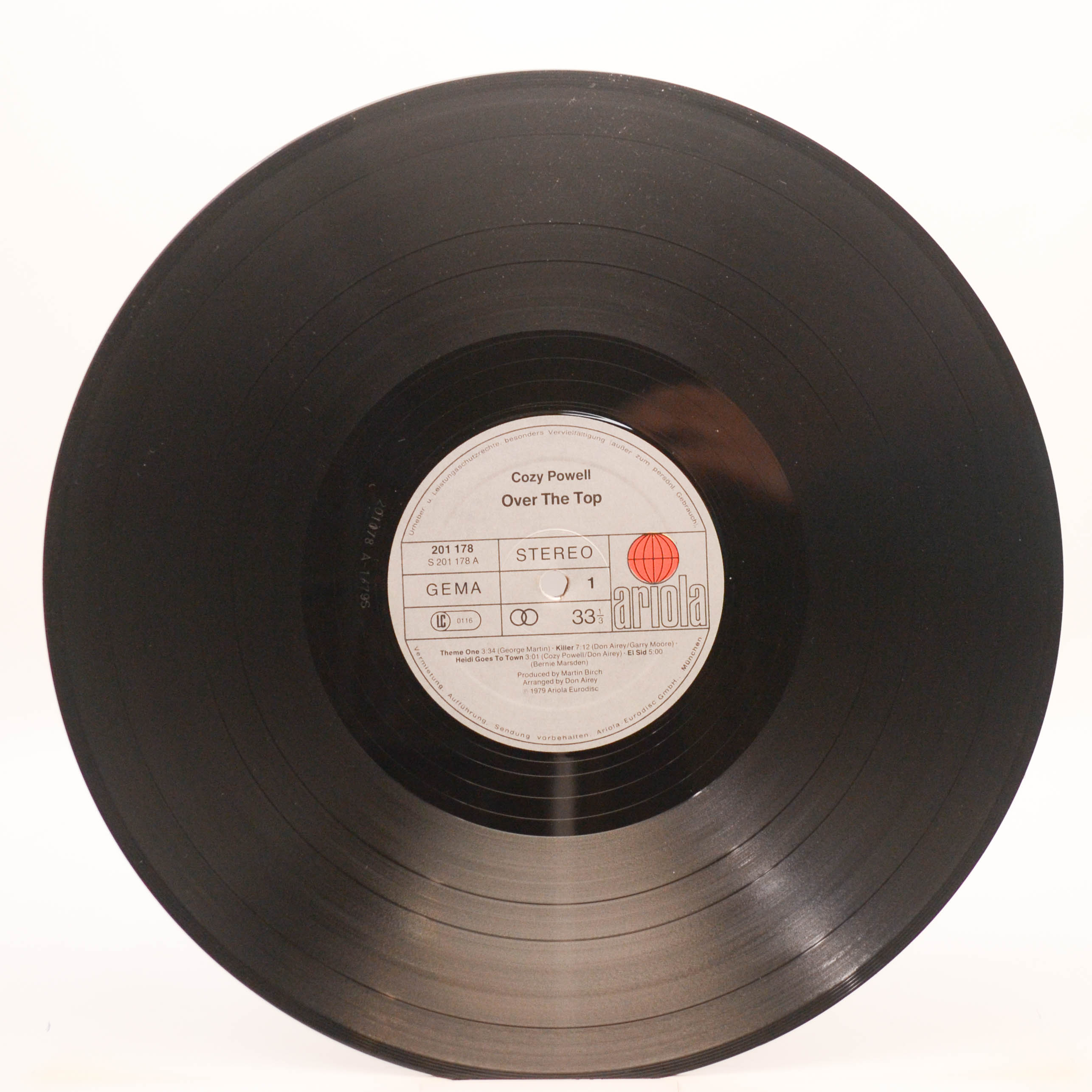 Виниловая пластинка Cozy Powell — Over The Top, 1979