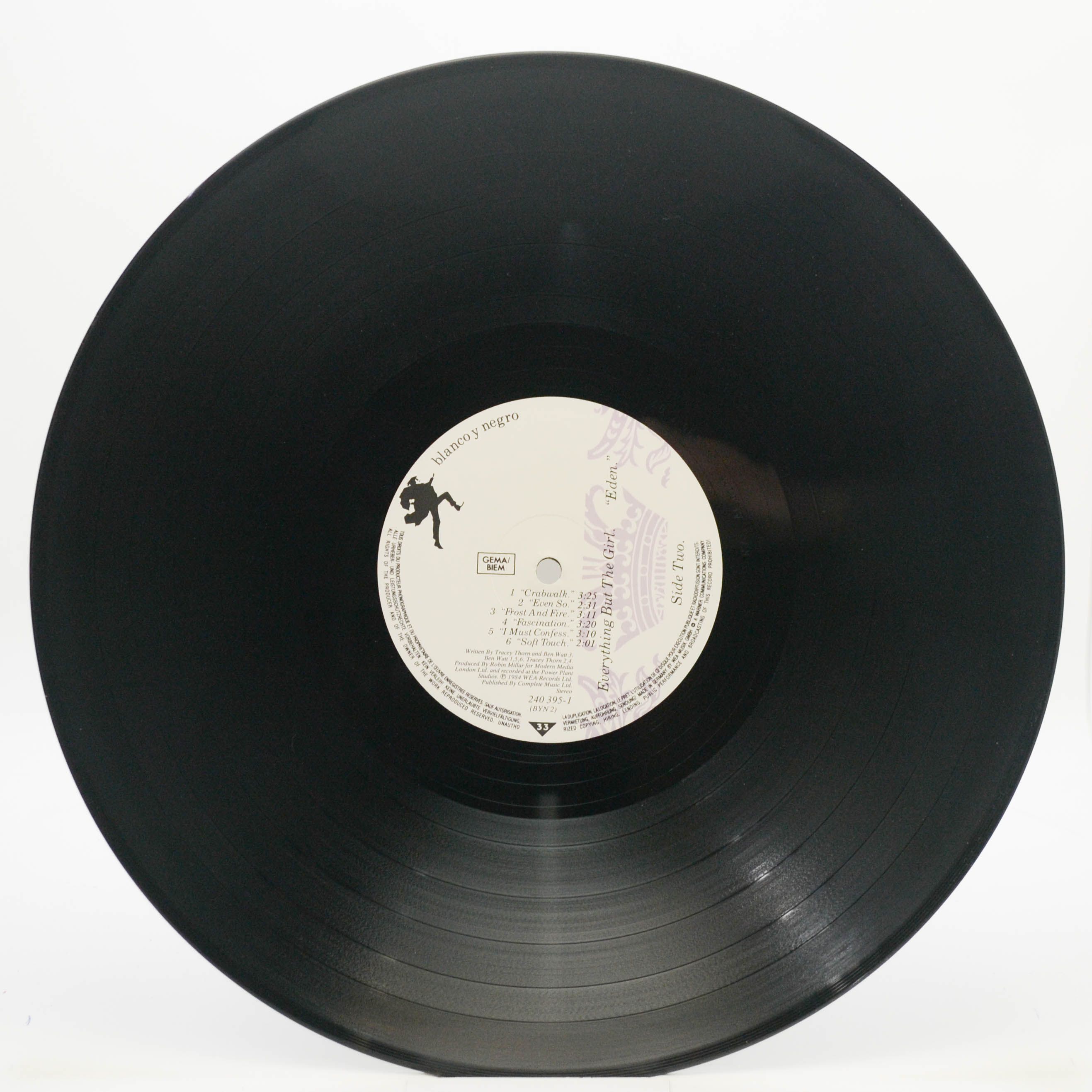Виниловая пластинка Everything But The Girl — Eden, 1984