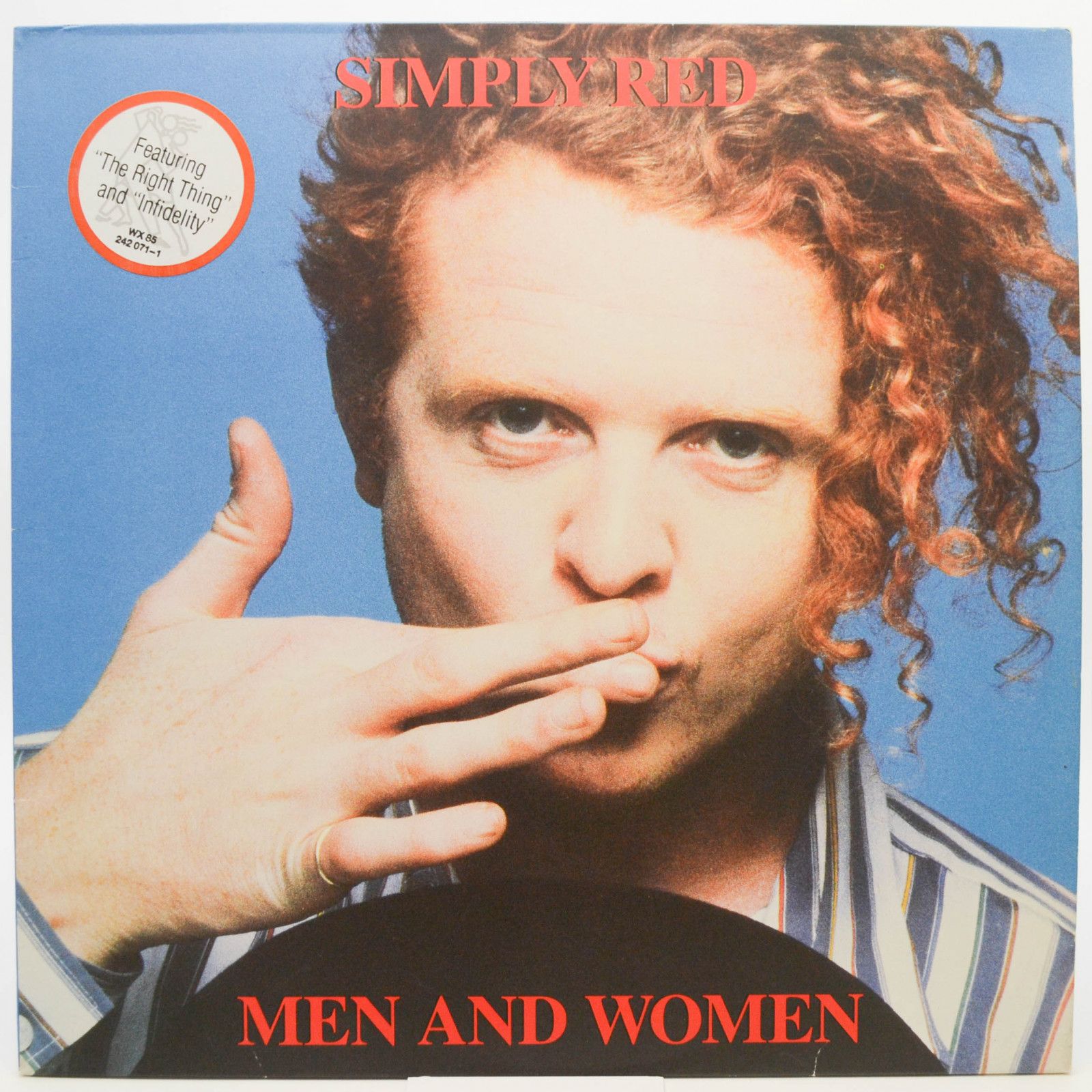 Виниловая пластинка Simply Red — Men And Women, 1987