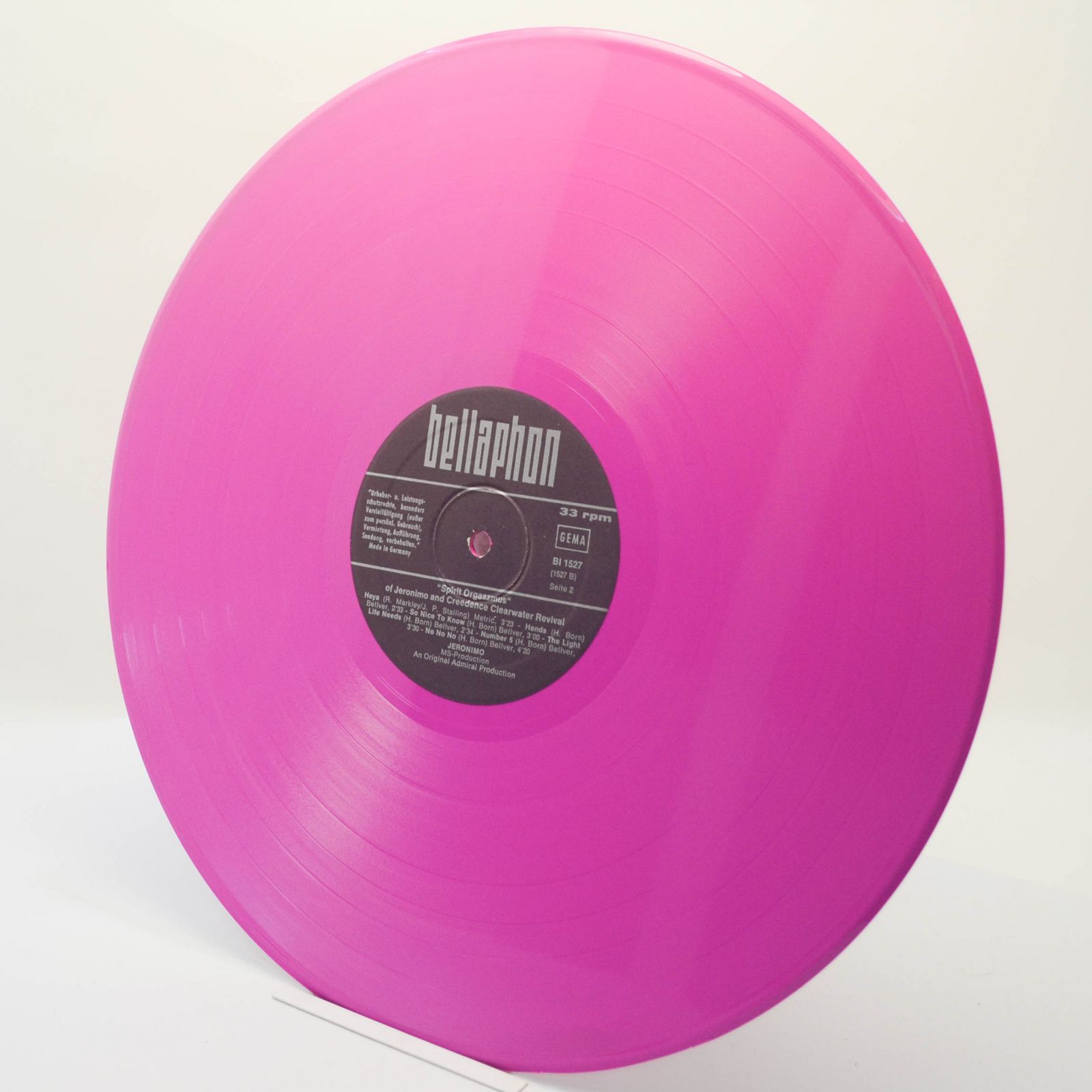 Jeronimo And Creedence Clearwater Revival — Spirit Orgaszmus, 1970