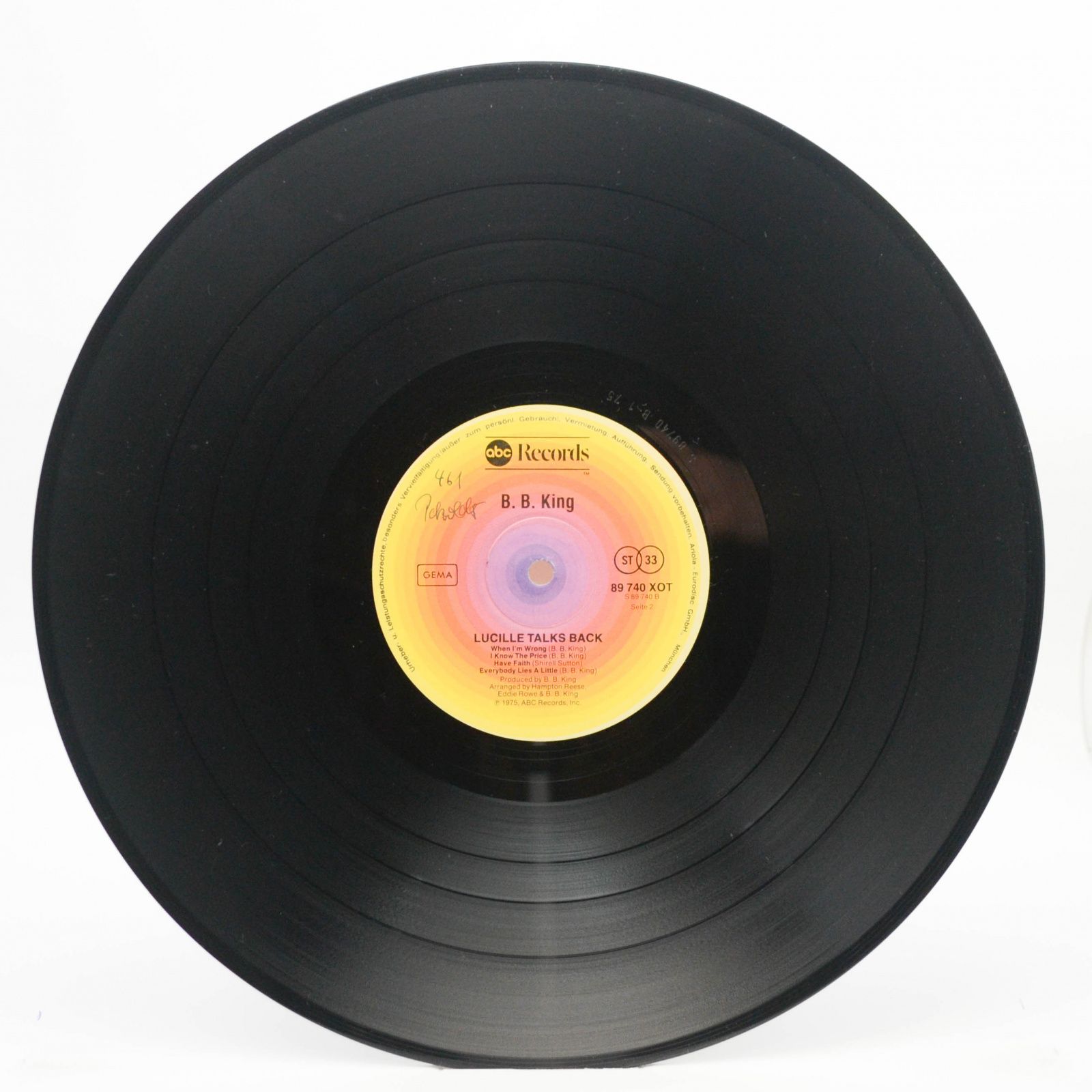 B.B. King — Lucille Talks Back, 1975