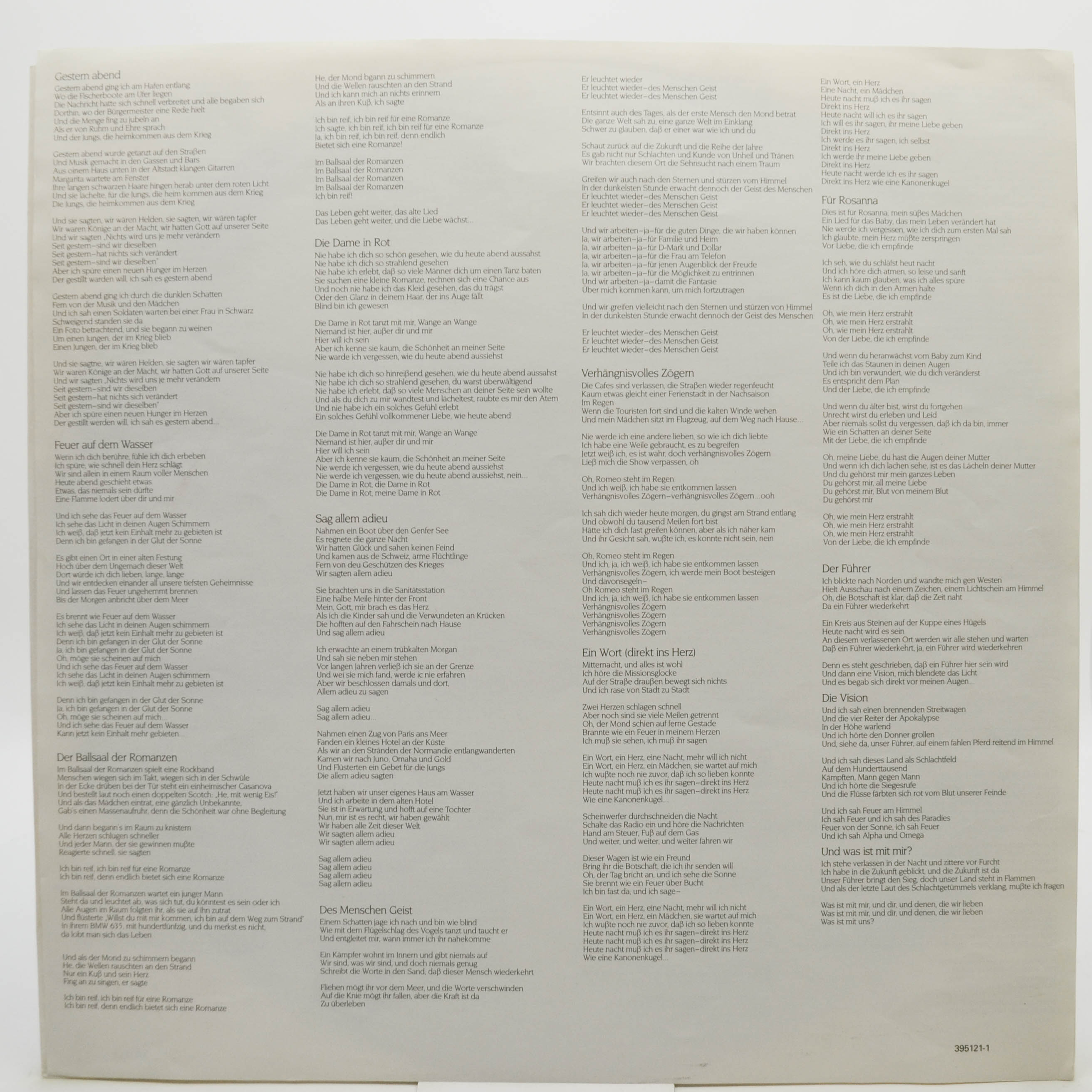Виниловая пластинка Chris de Burgh — Into The Light, 1986