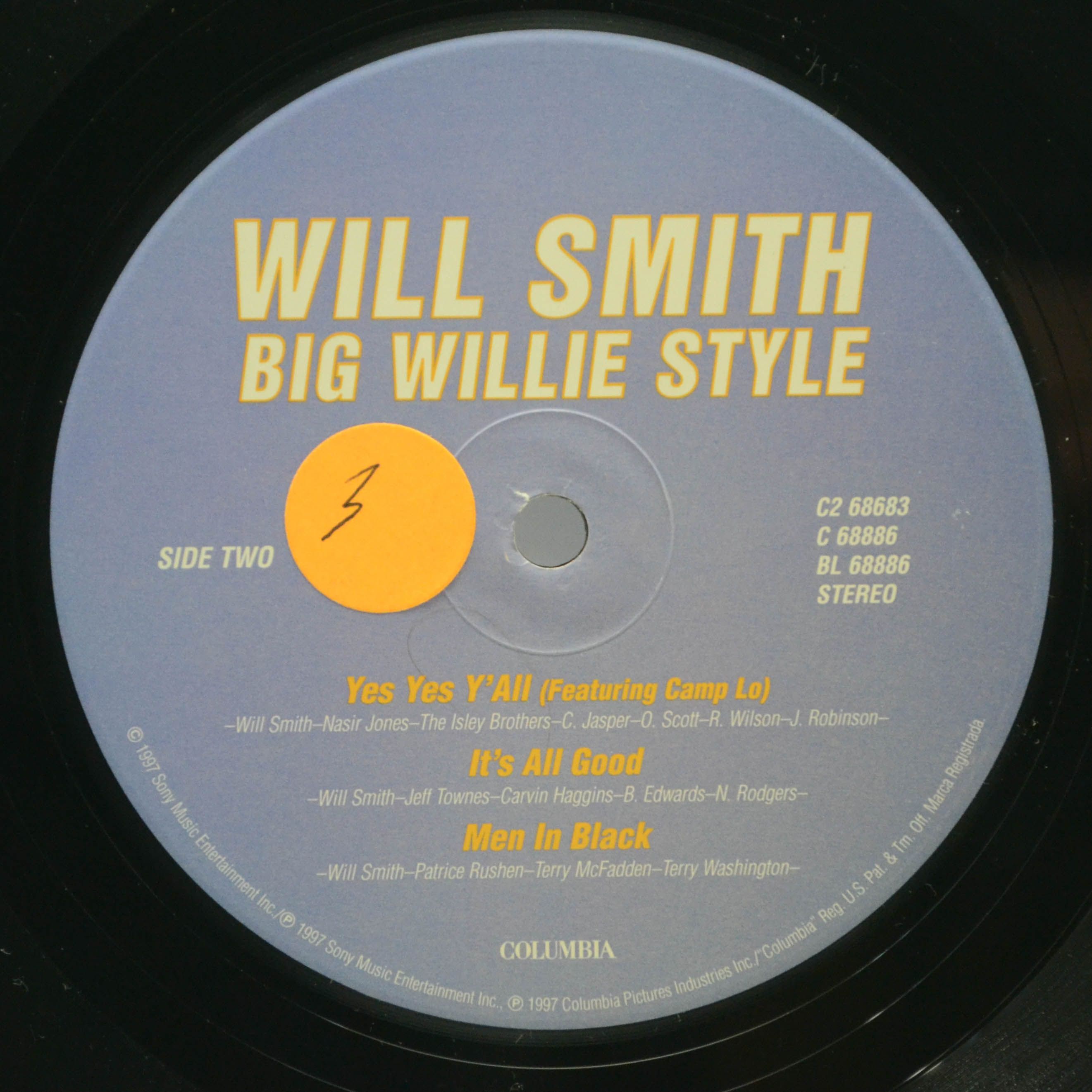 Виниловая пластинка Will Smith — Big Willie Style (2LP, USA), 1997