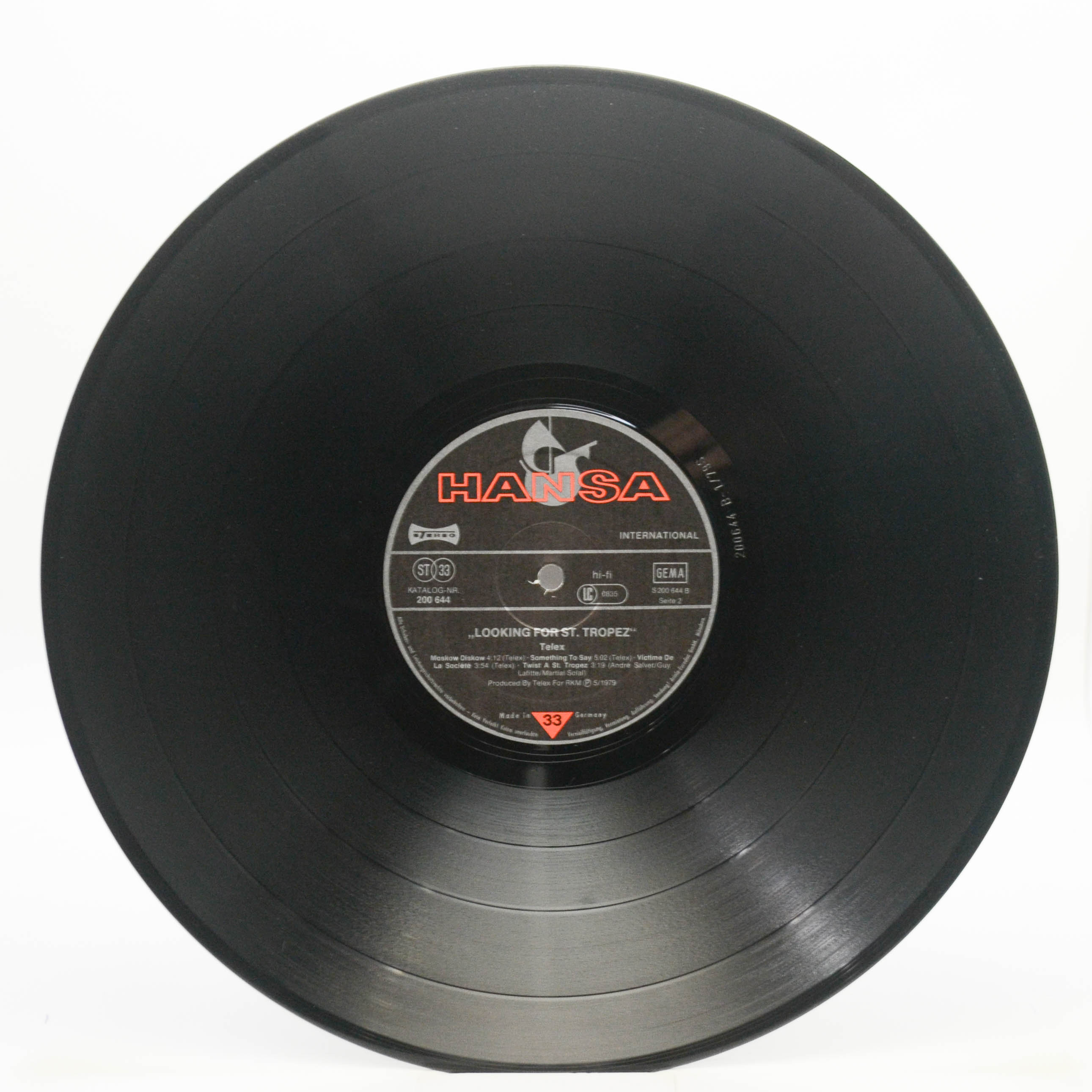 Telex — Looking For Saint Tropez, 1979