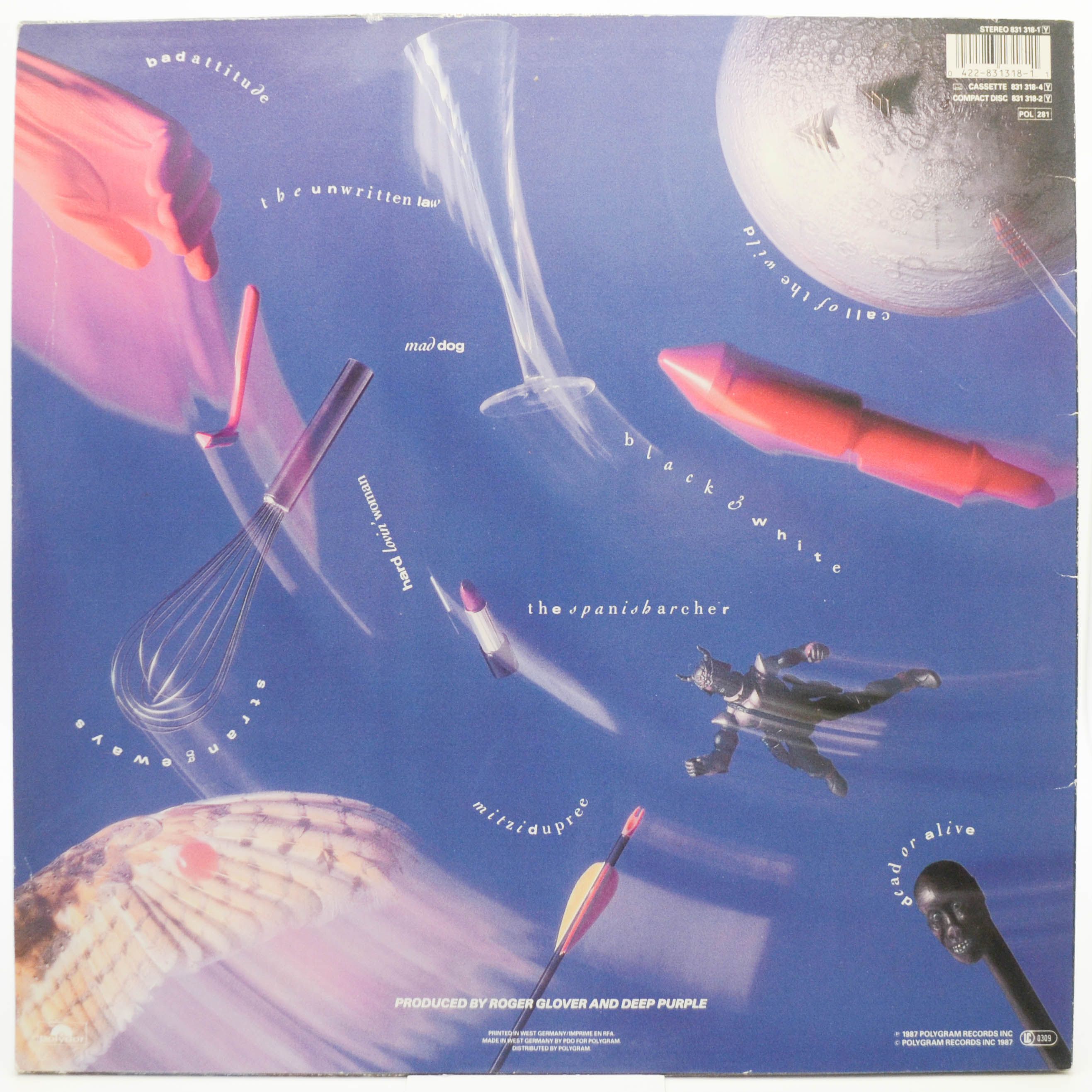 Deep Purple — The House Of Blue Light, 1987