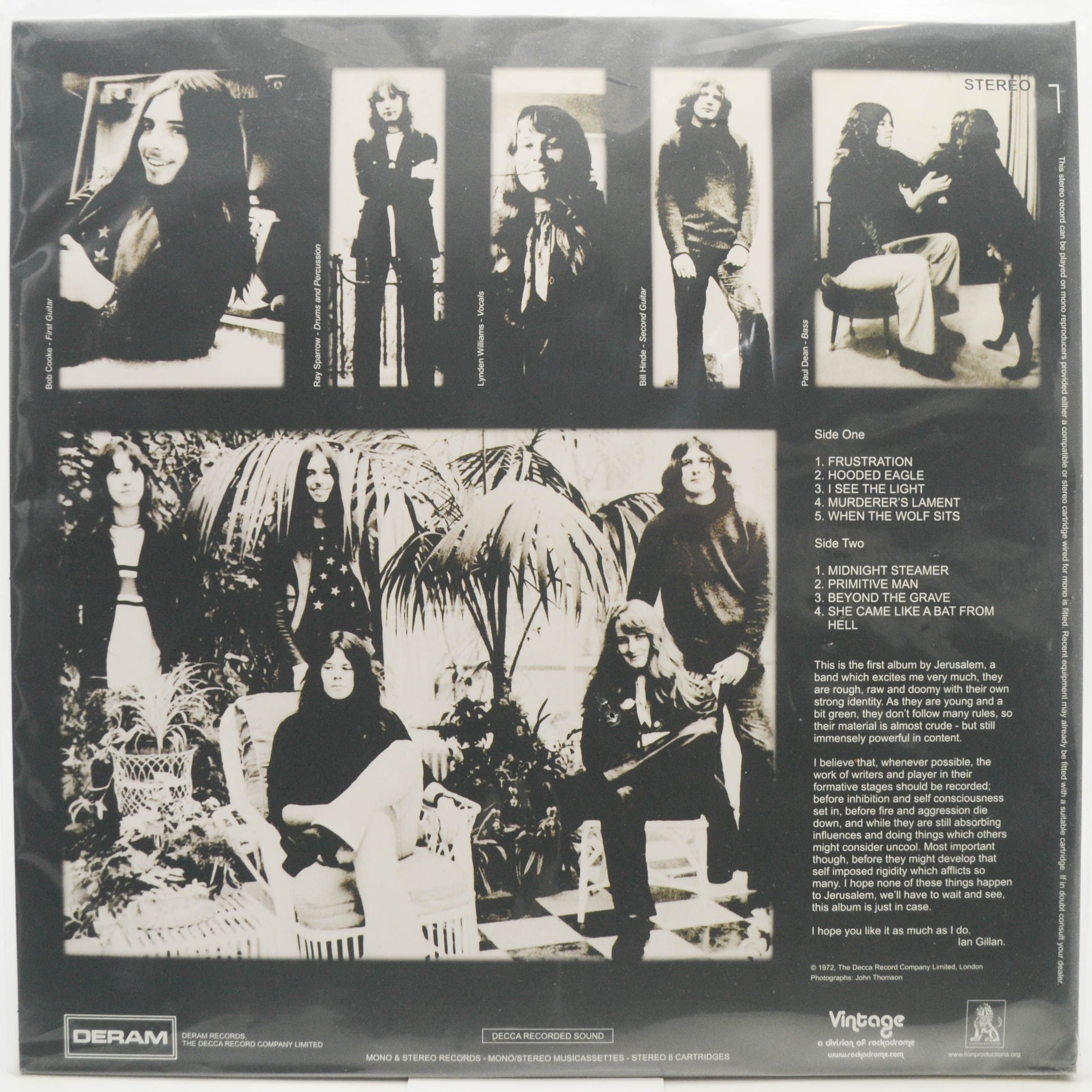 Jerusalem — Jerusalem (USA), 1972