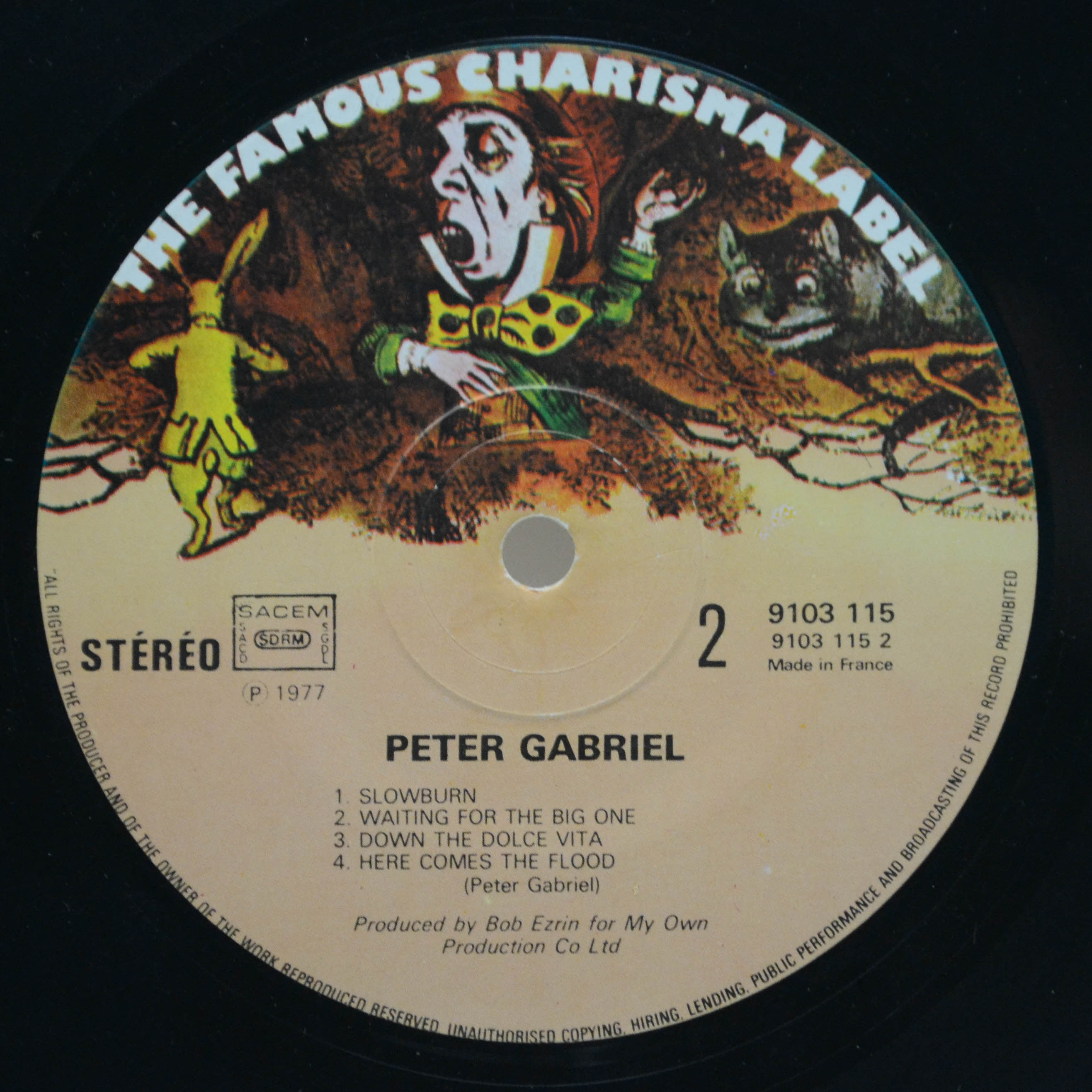 Peter Gabriel — Peter Gabriel, 1977