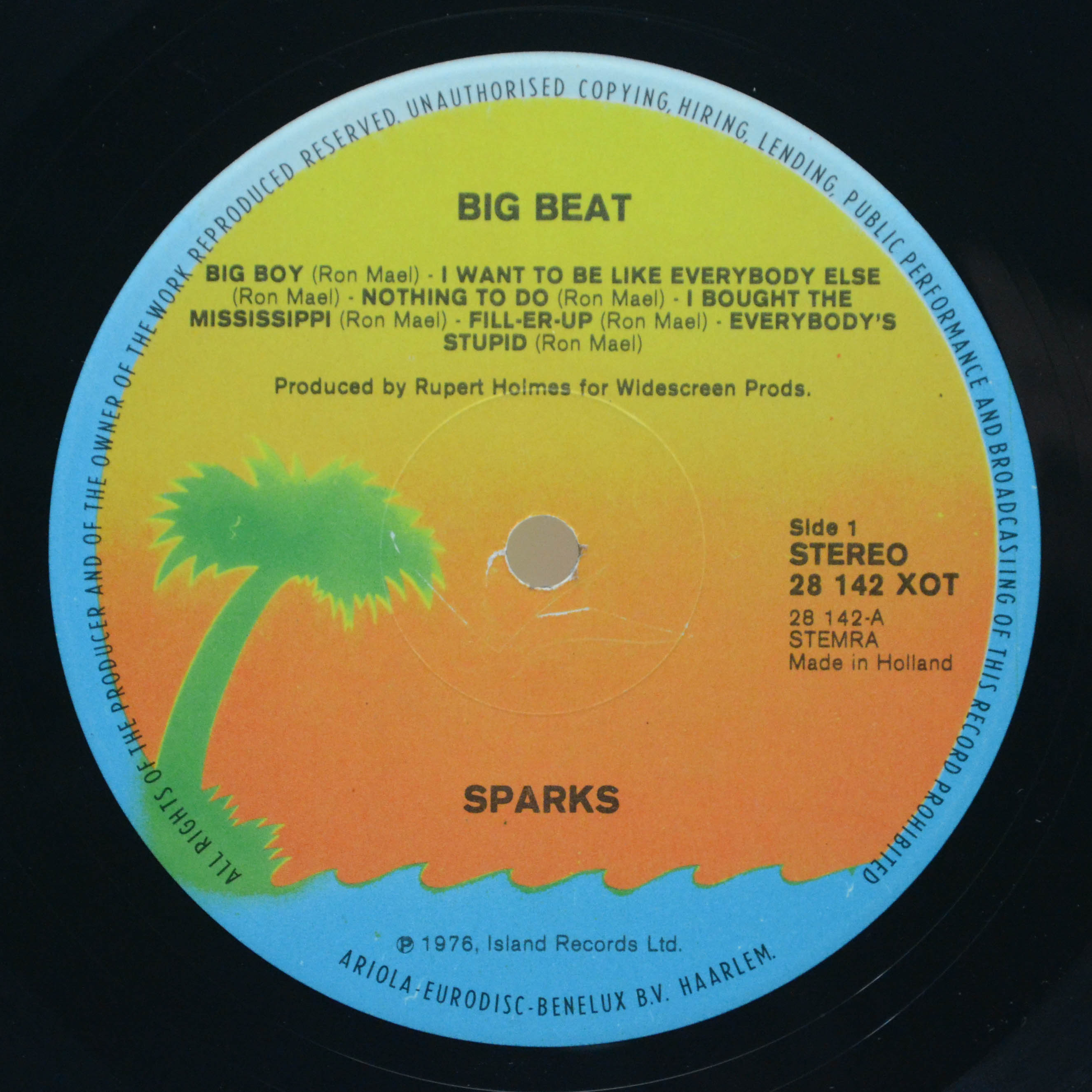 Sparks — Big Beat, 1976