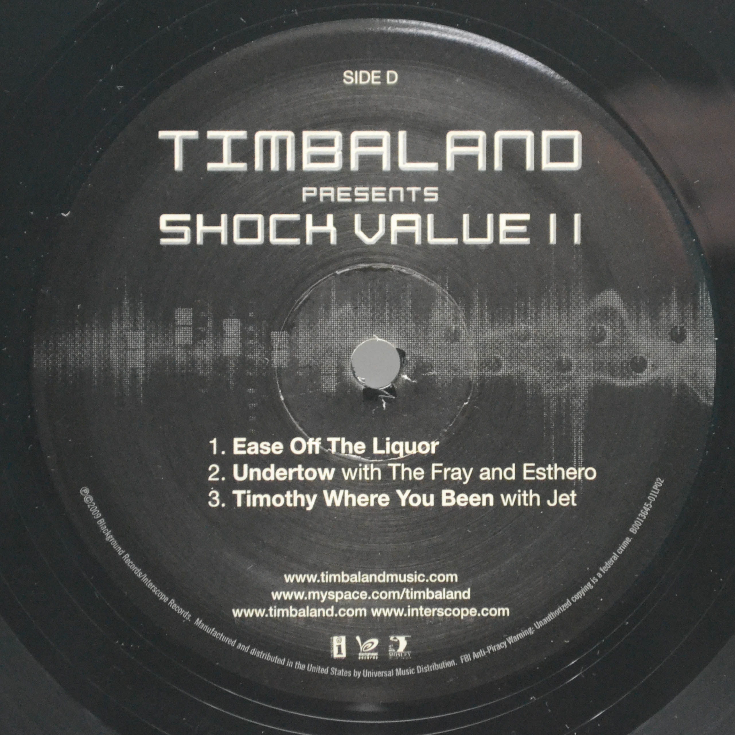 Виниловая пластинка Timbaland — Shock Value II (2LP, 1-st, USA), 2009