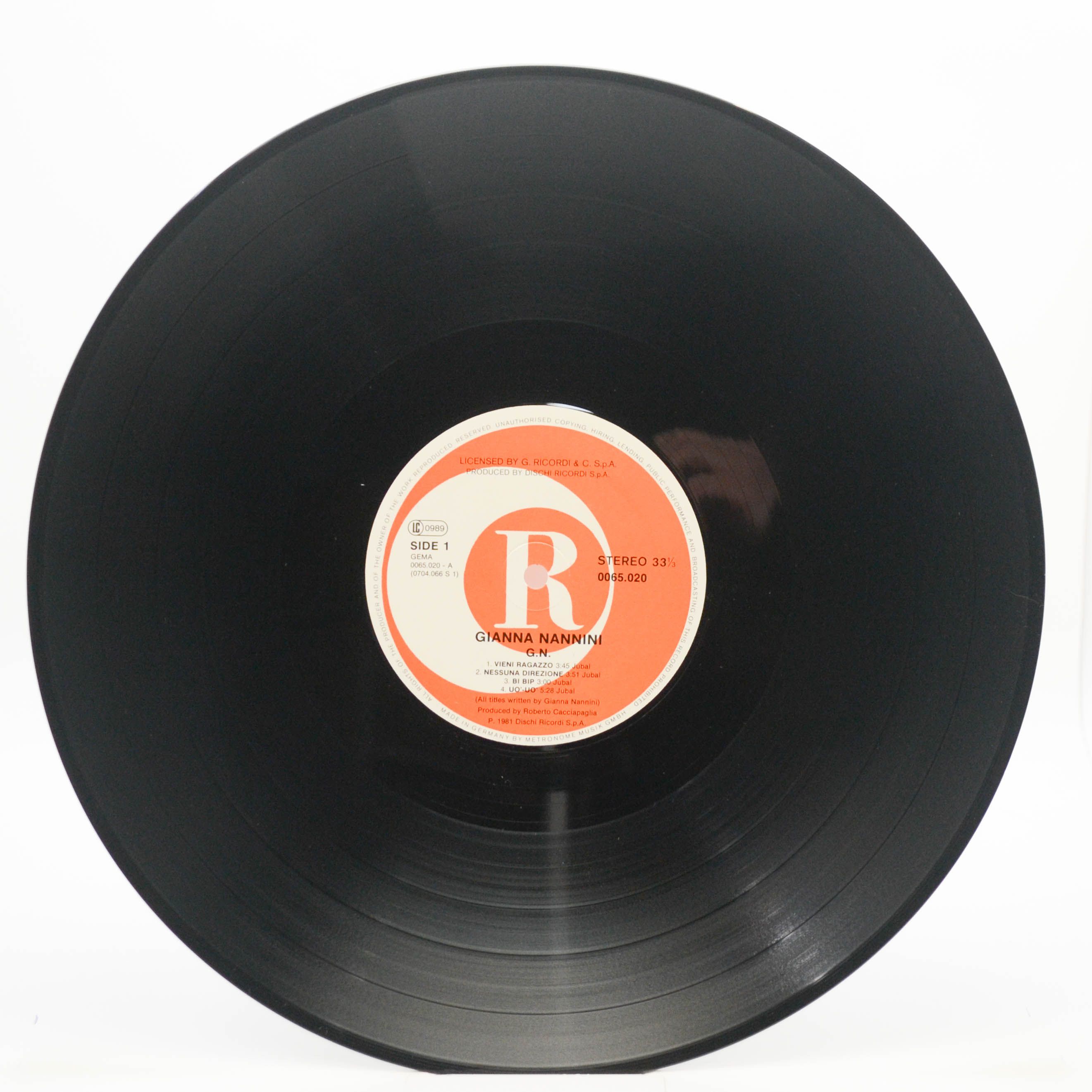 Gianna Nannini — G.N., 1981