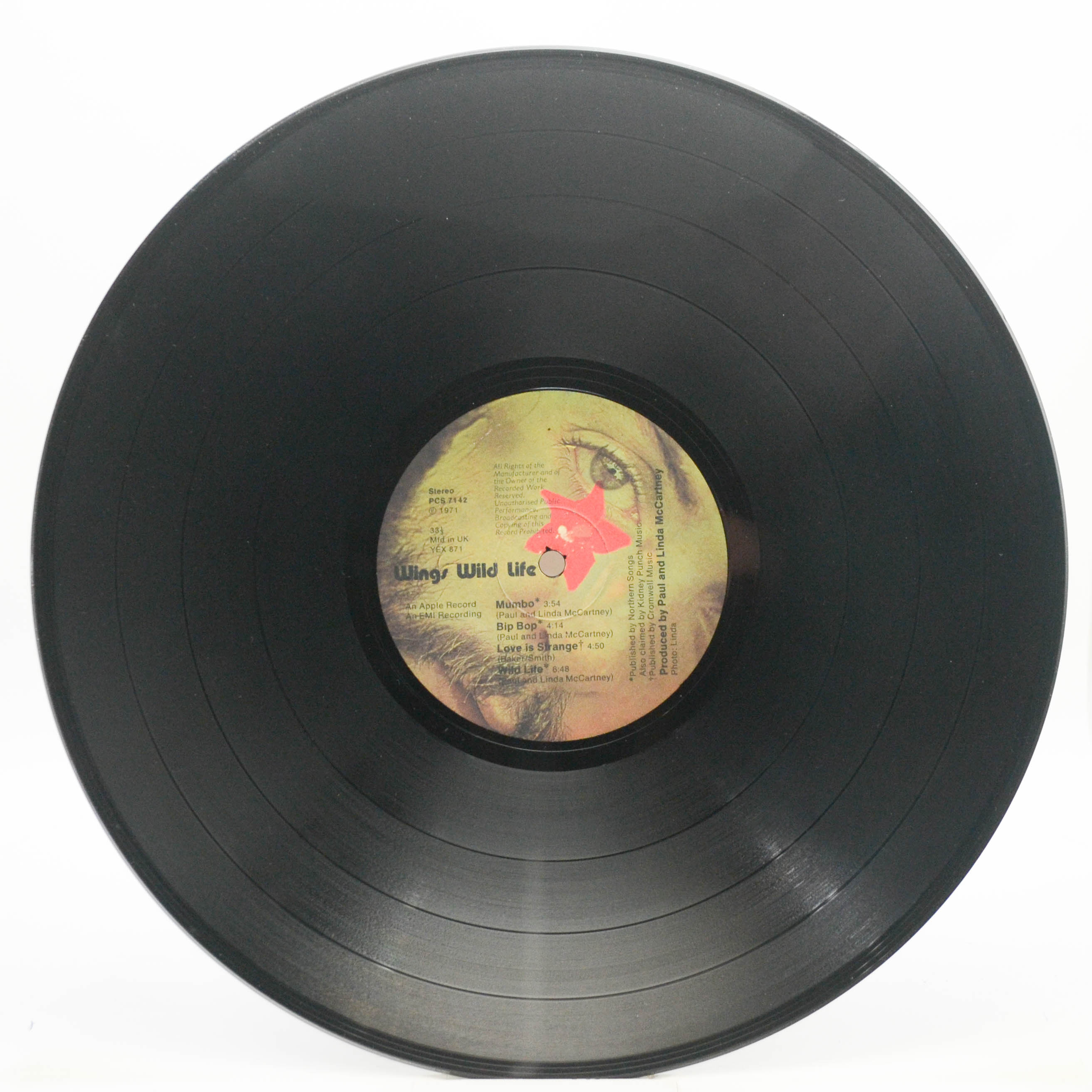 Wings — Wild Life (1-st, UK), 1971