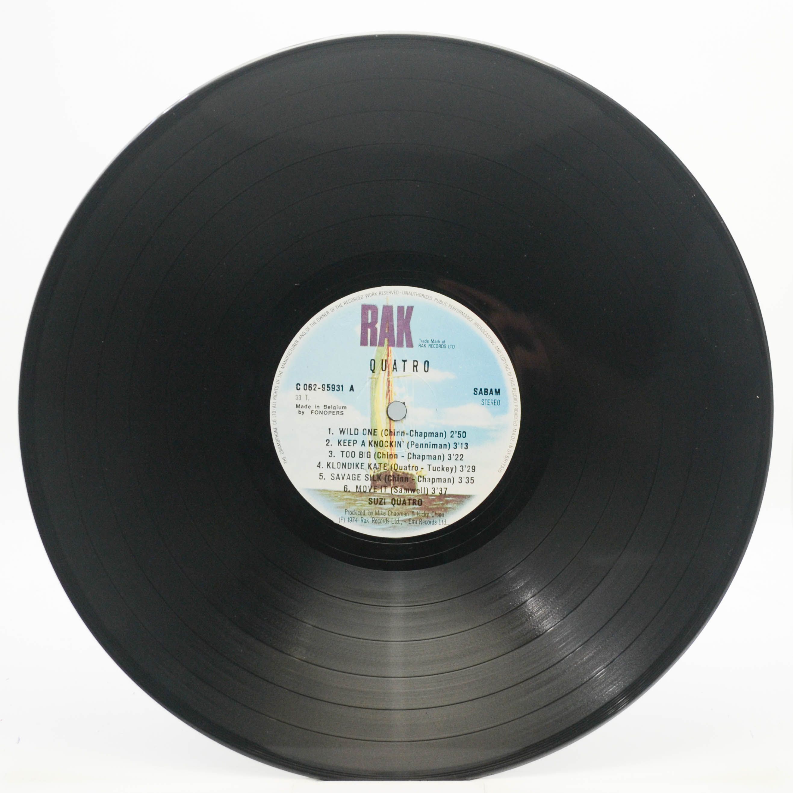 Suzi Quatro — Quatro, 1974