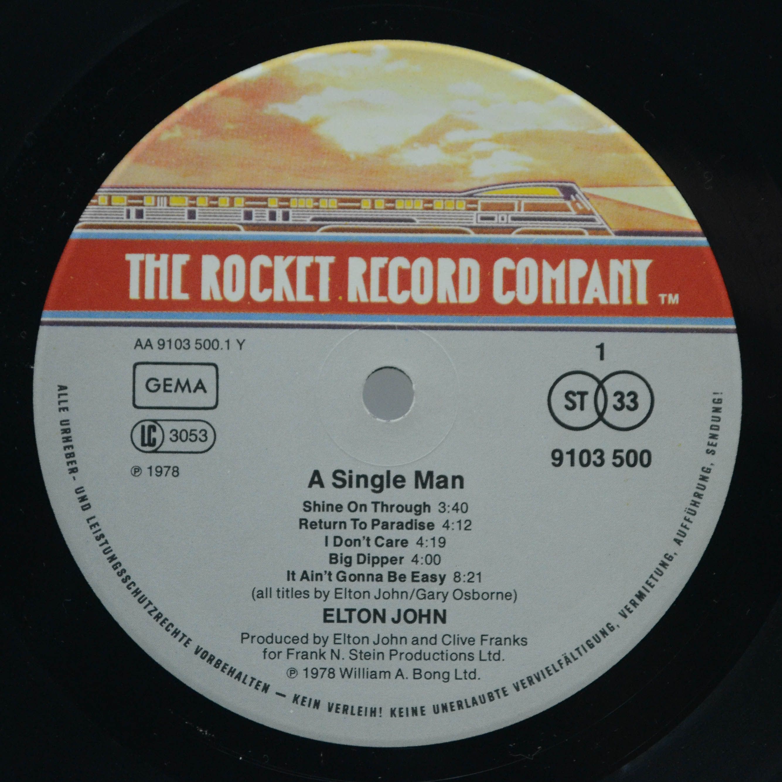 Elton John — A Single Man, 1978