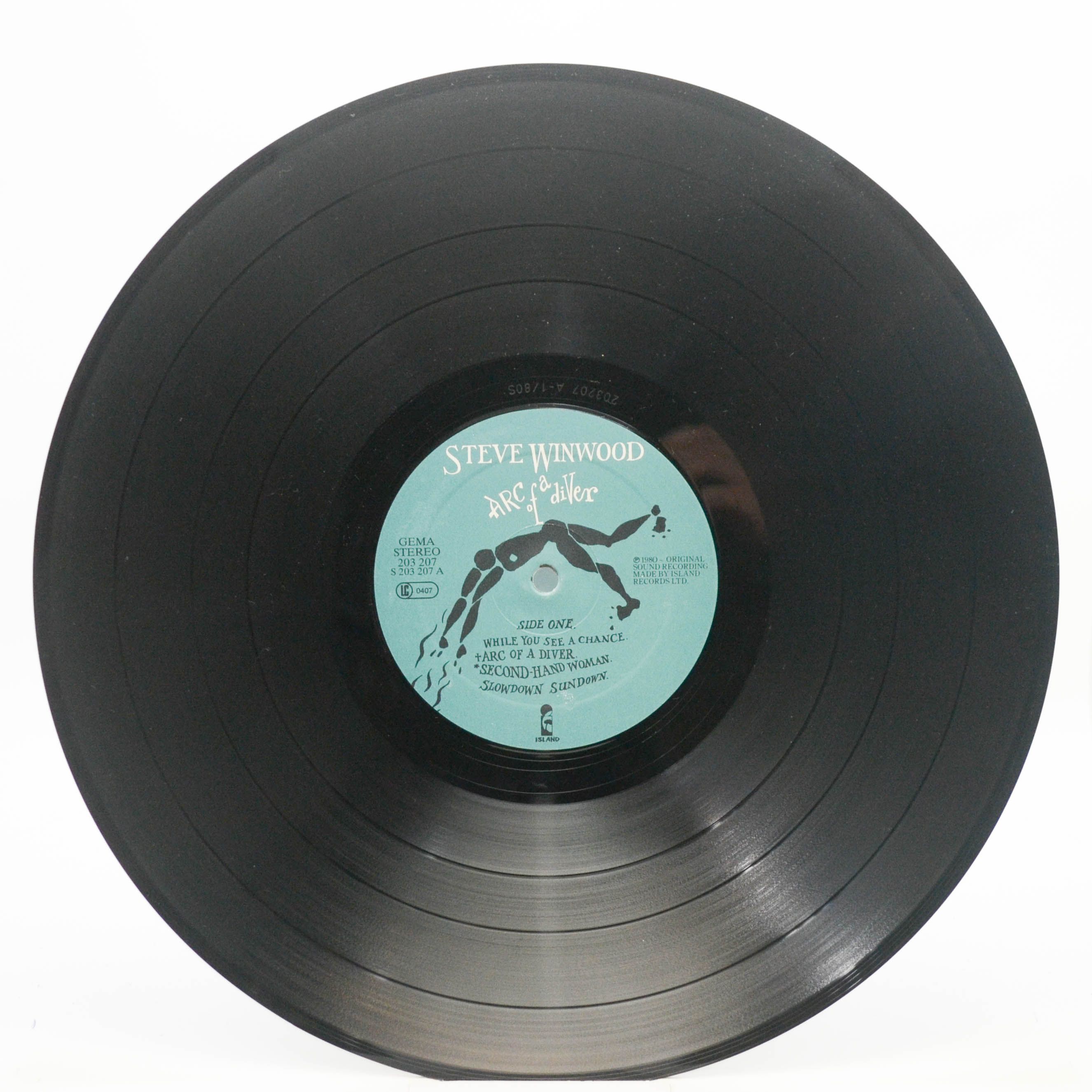 Виниловая пластинка Steve Winwood — Arc Of A Diver, 1980