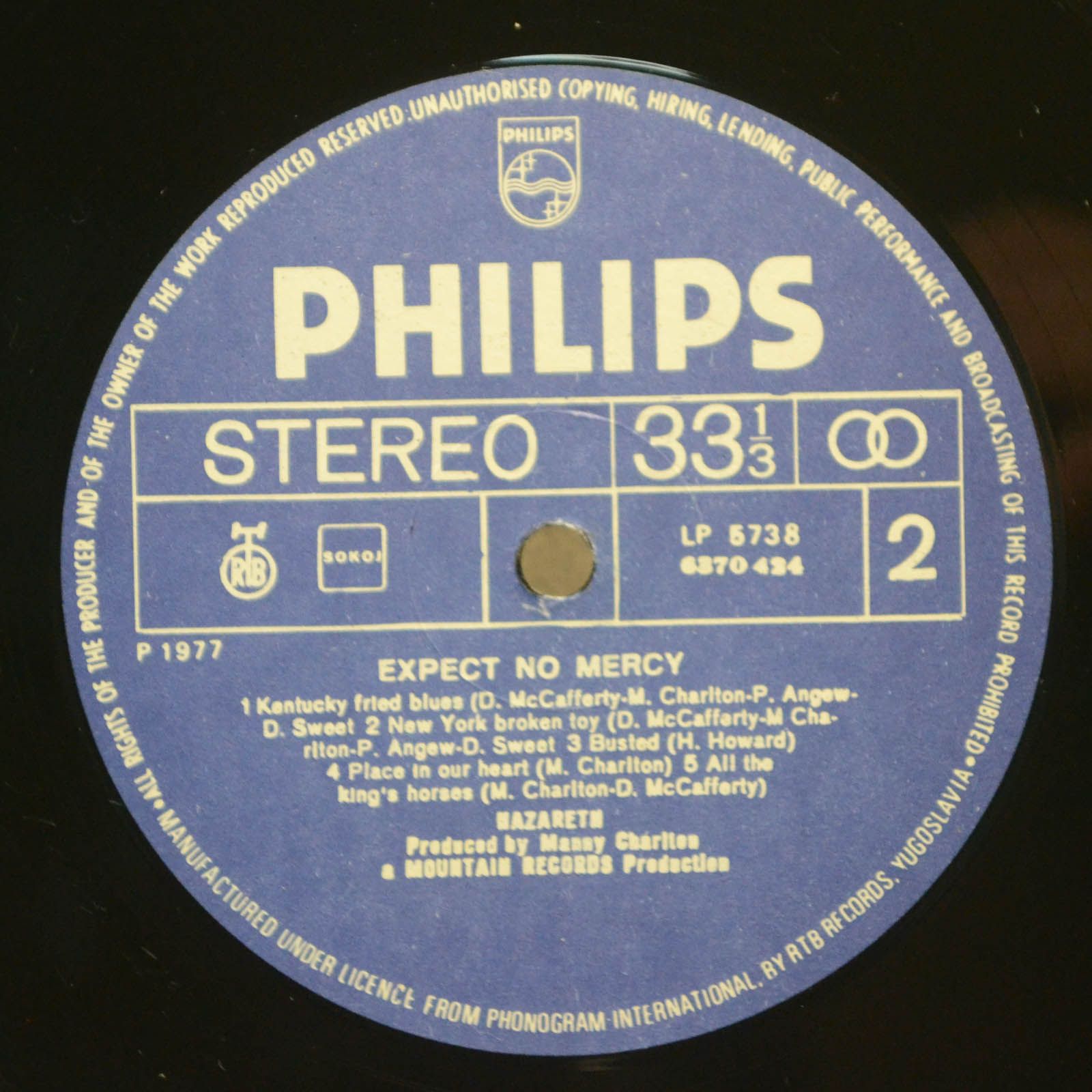 Nazareth — Expect No Mercy, 1977