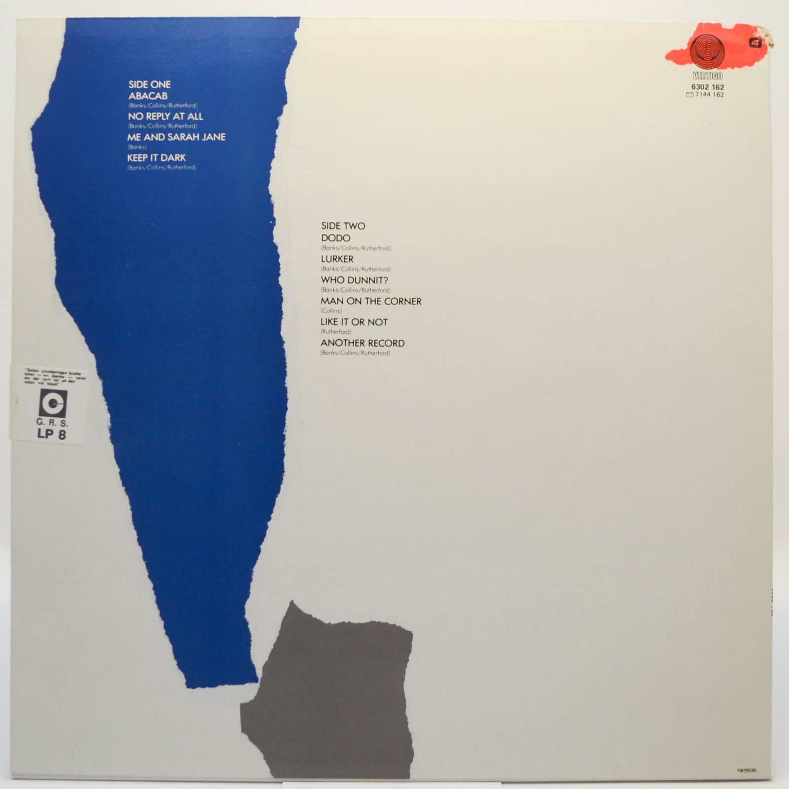 Genesis — Abacab, 1981