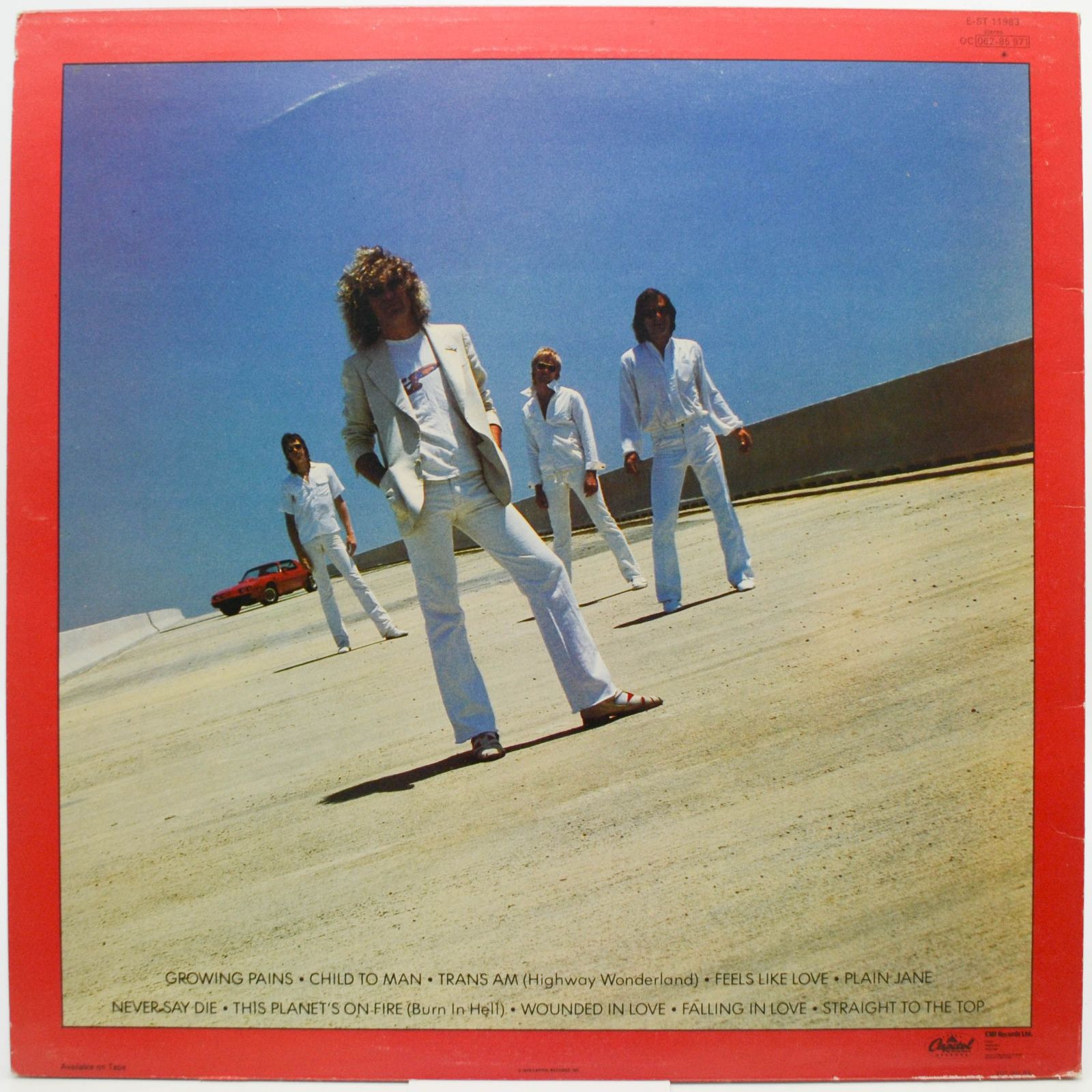 Виниловая пластинка Sammy Hagar — Street Machine (UK), 1979