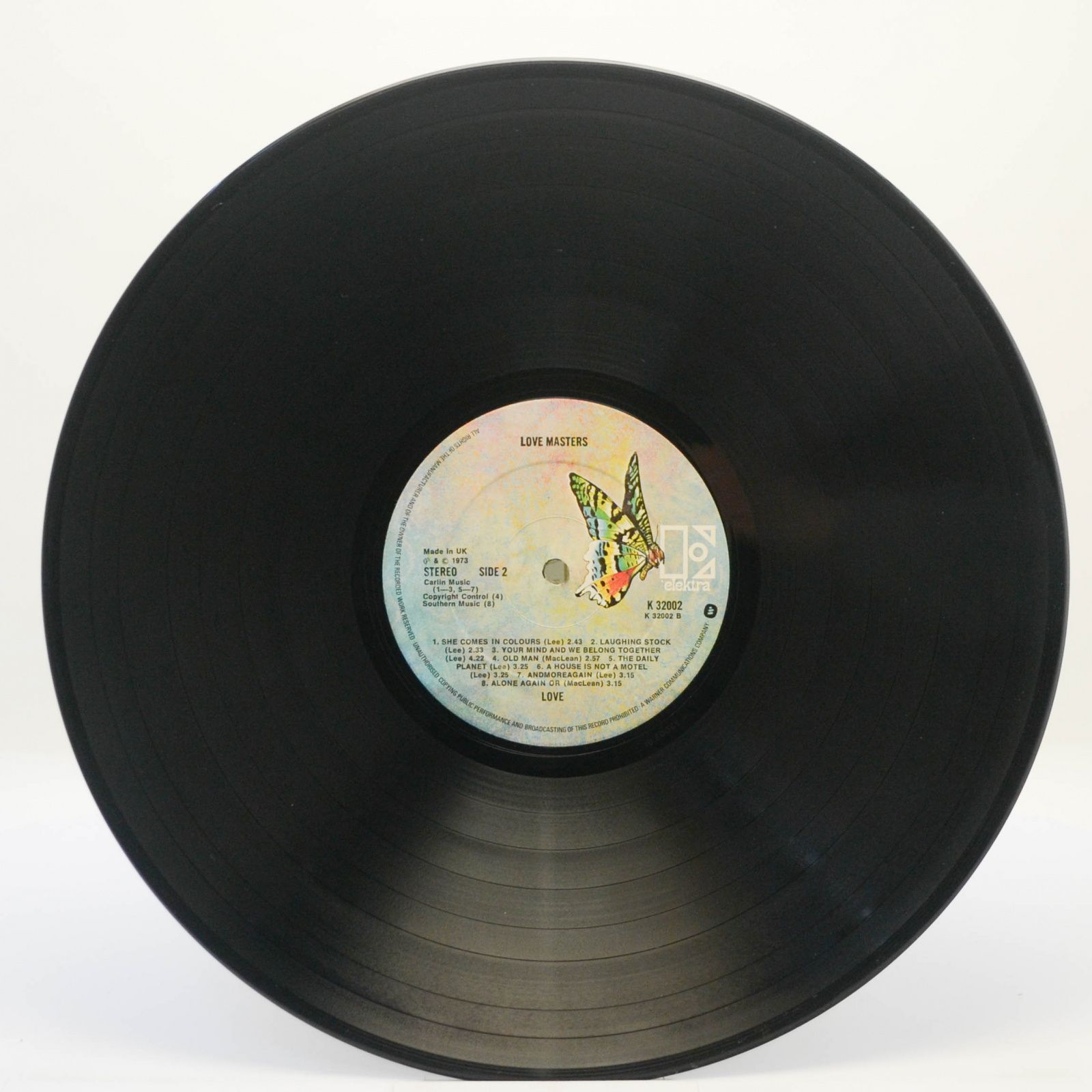 Love — Elektra Masters (UK), 1973