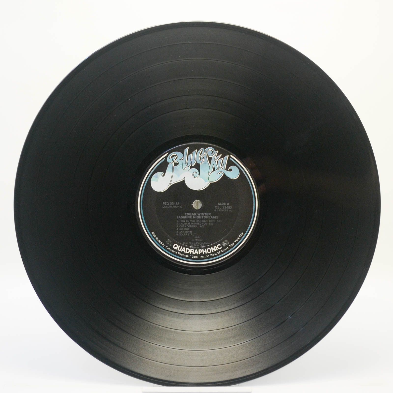 Виниловая пластинка Edgar Winter — Jasmine Nightdreams (USA, Quadra), 1975